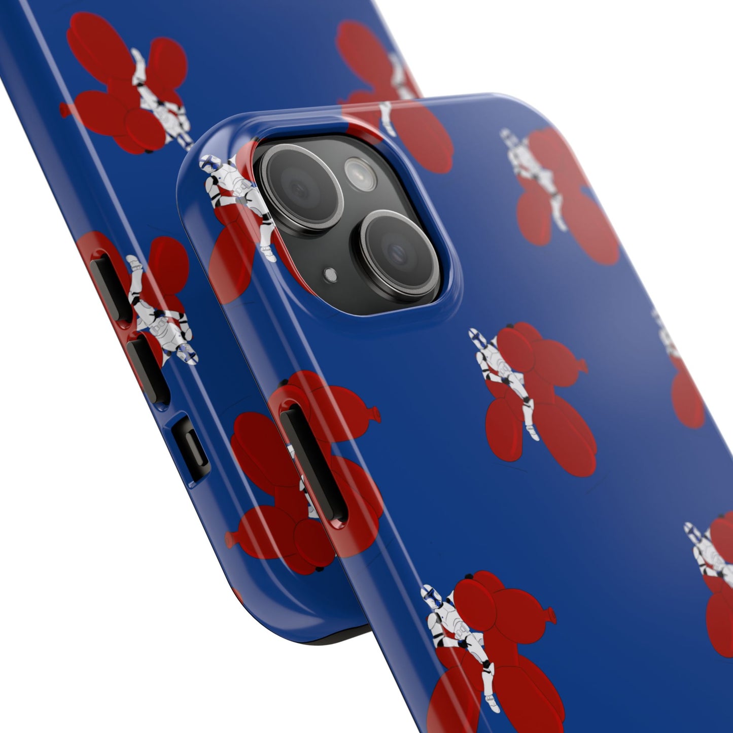 Balloon cowboy phone case