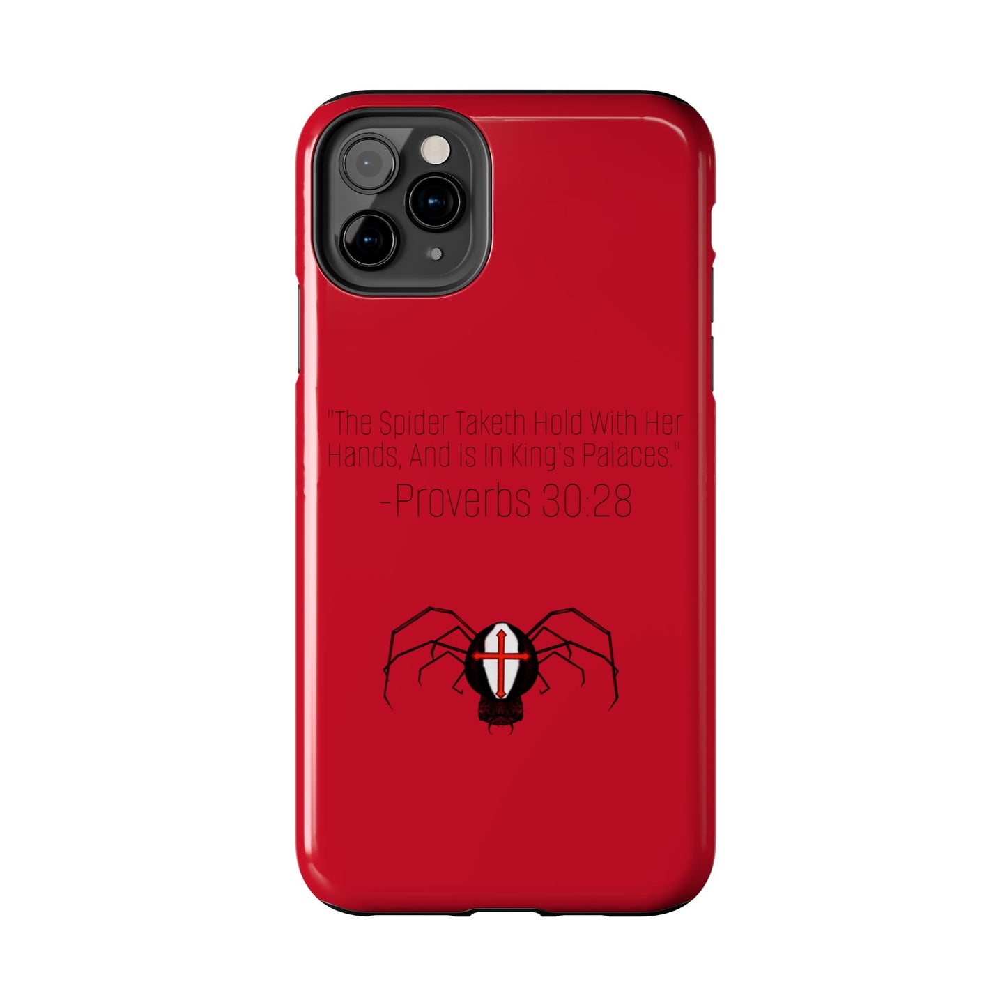 Cross spiderTough Phone Cases