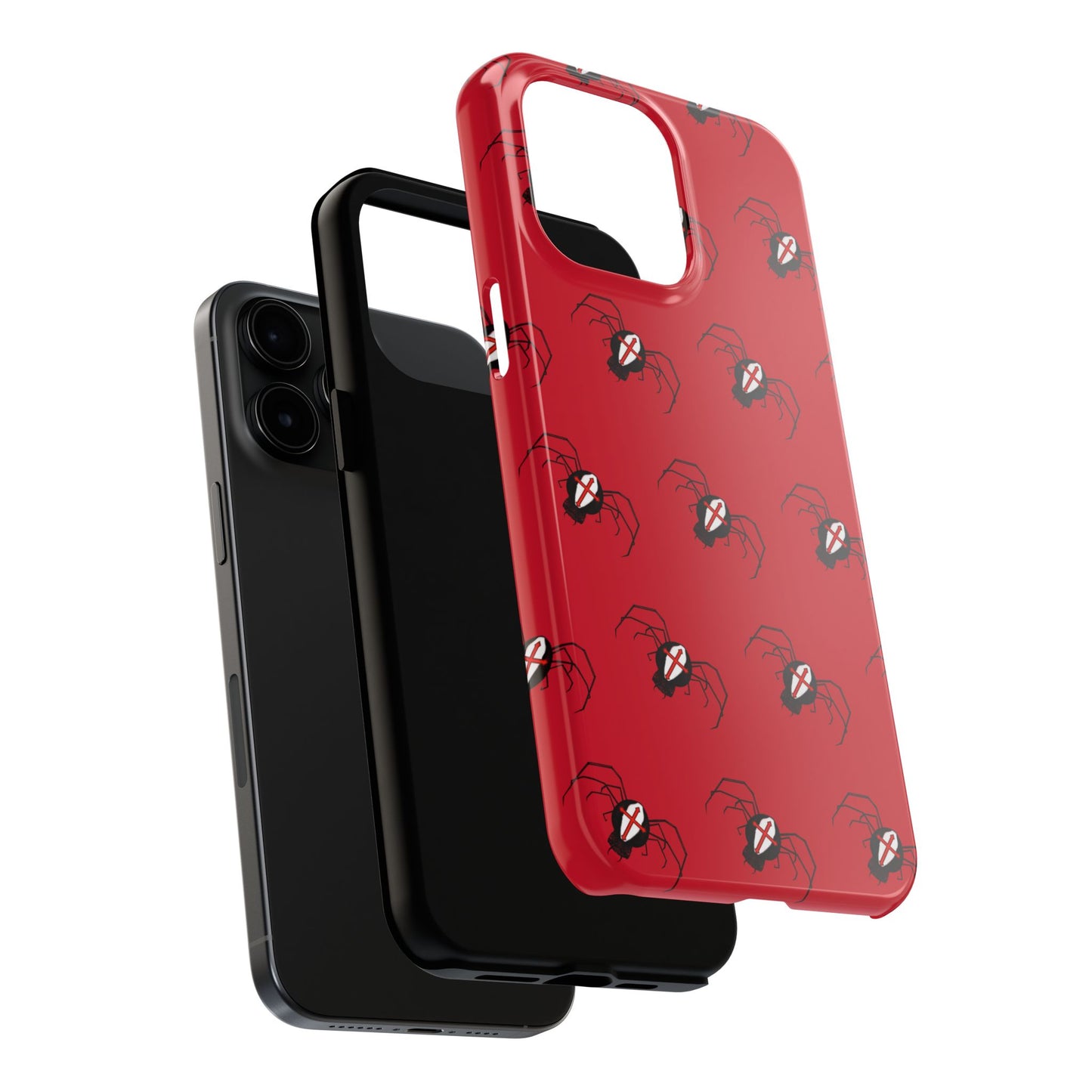 Cross spider phone case