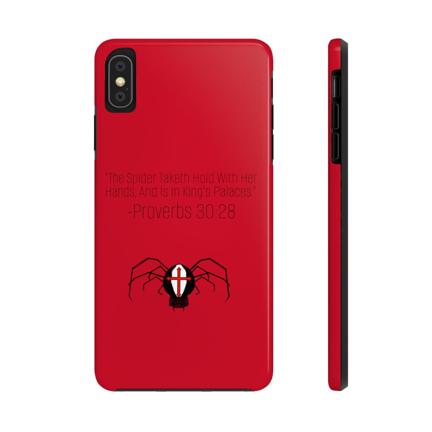 Cross spiderTough Phone Cases