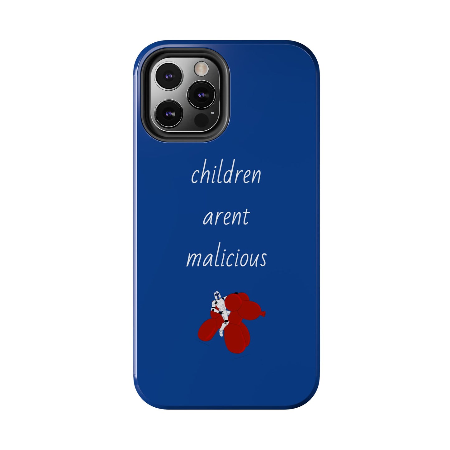 Balloon children Tough Phone Cases