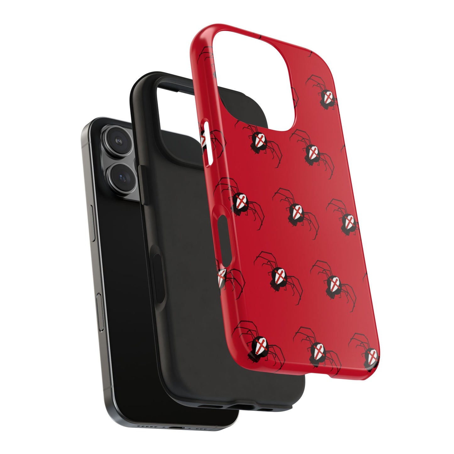 Cross spider phone case