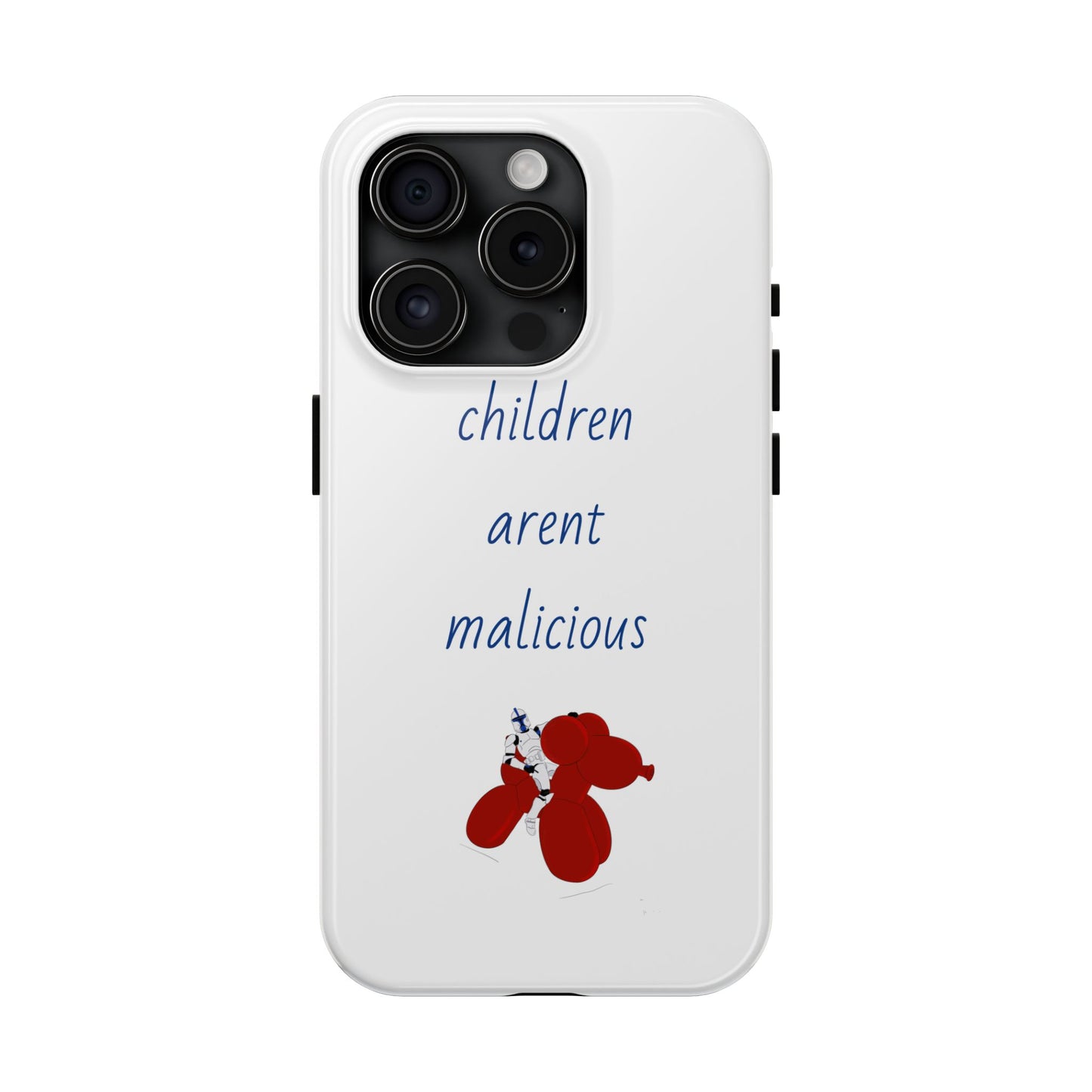 Balloon children Tough Phone Cases