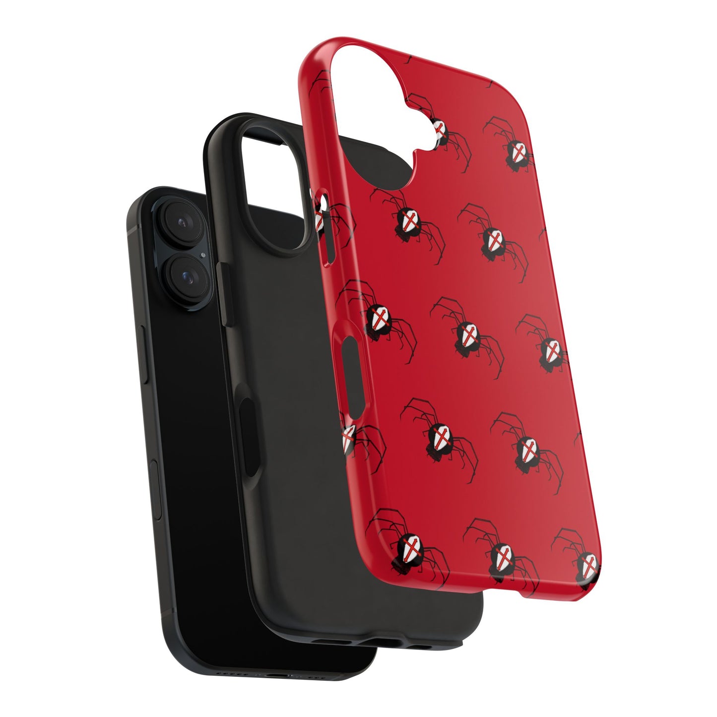 Cross spider phone case