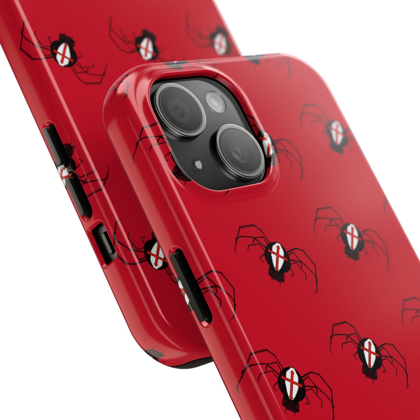 Cross spider phone case