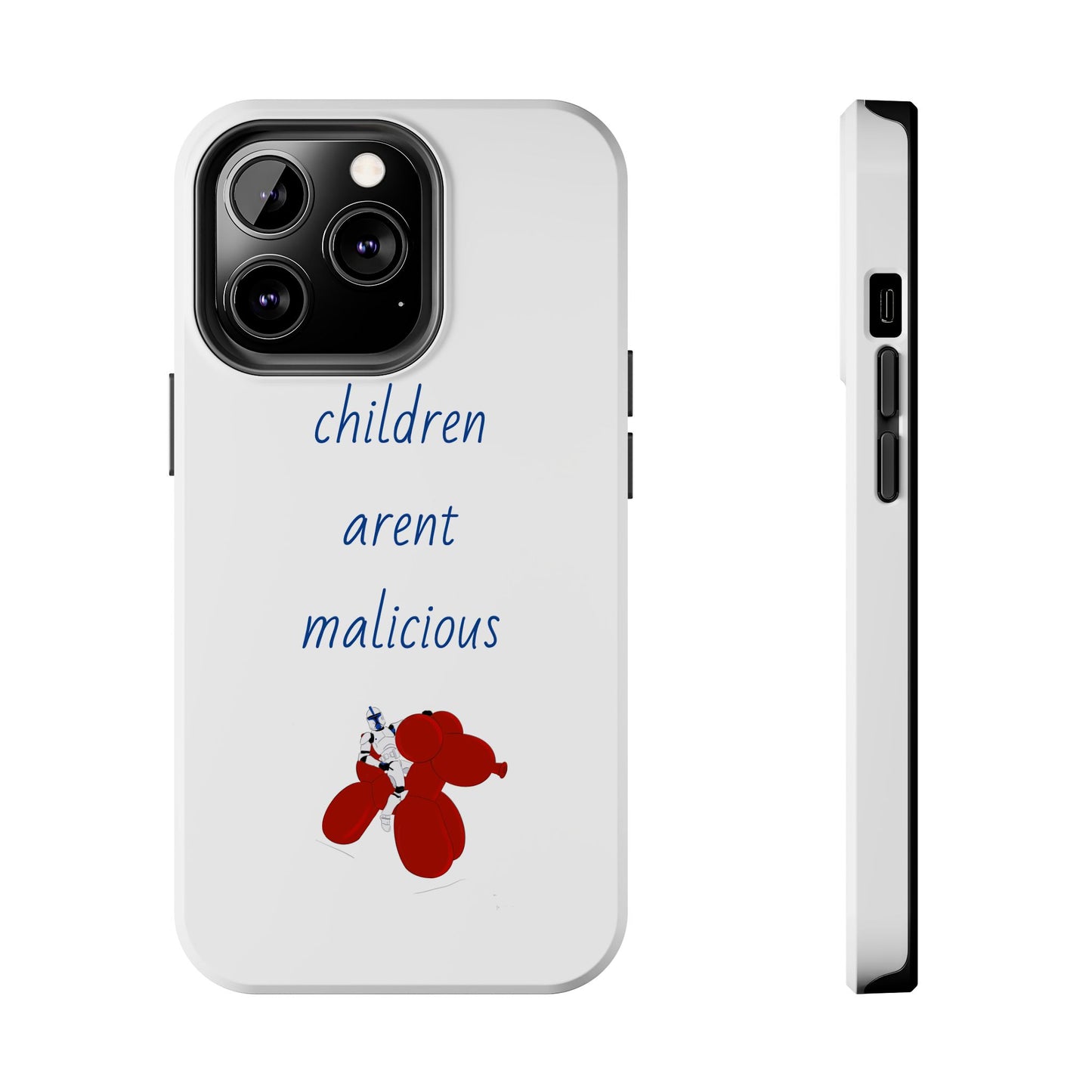 Balloon children Tough Phone Cases