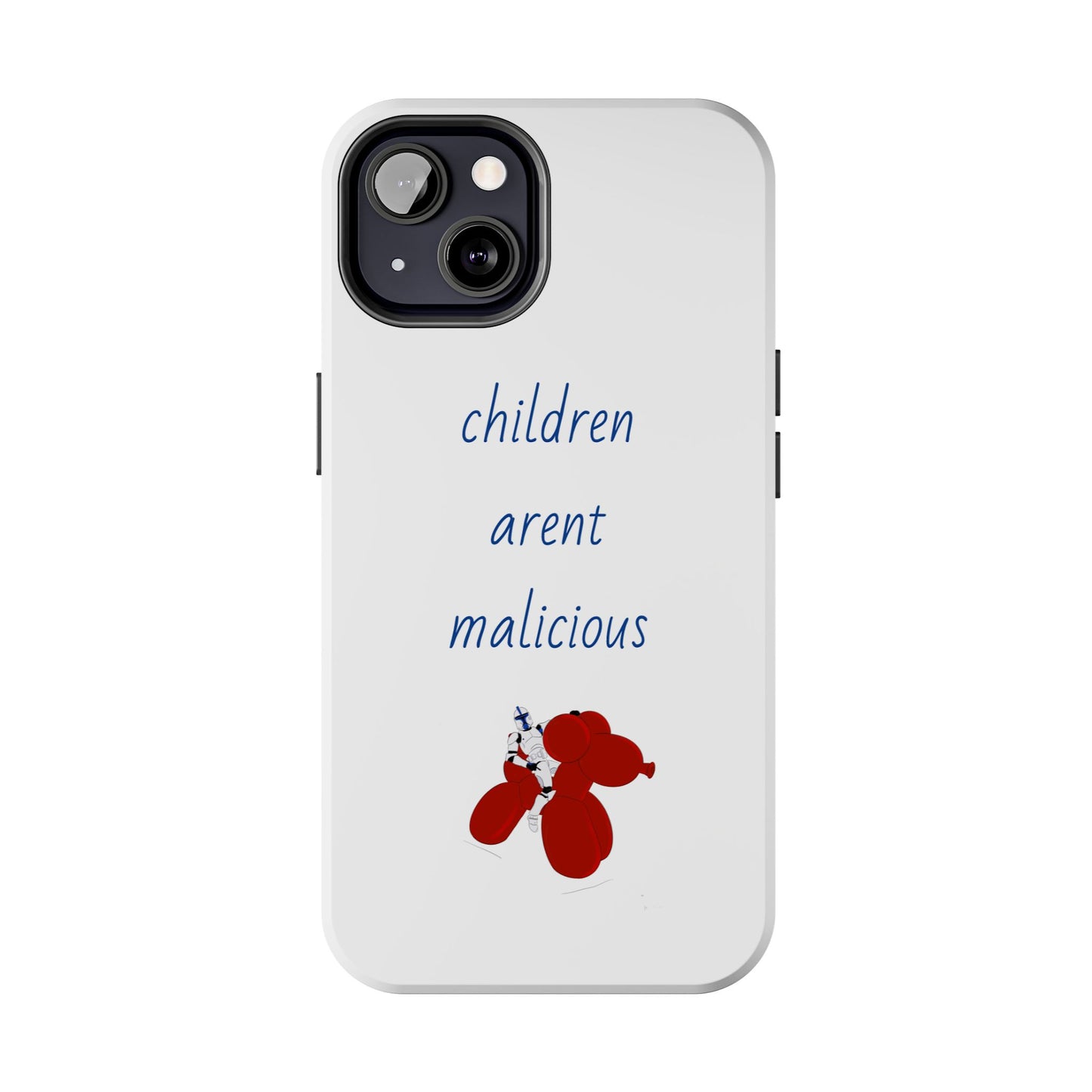 Balloon children Tough Phone Cases