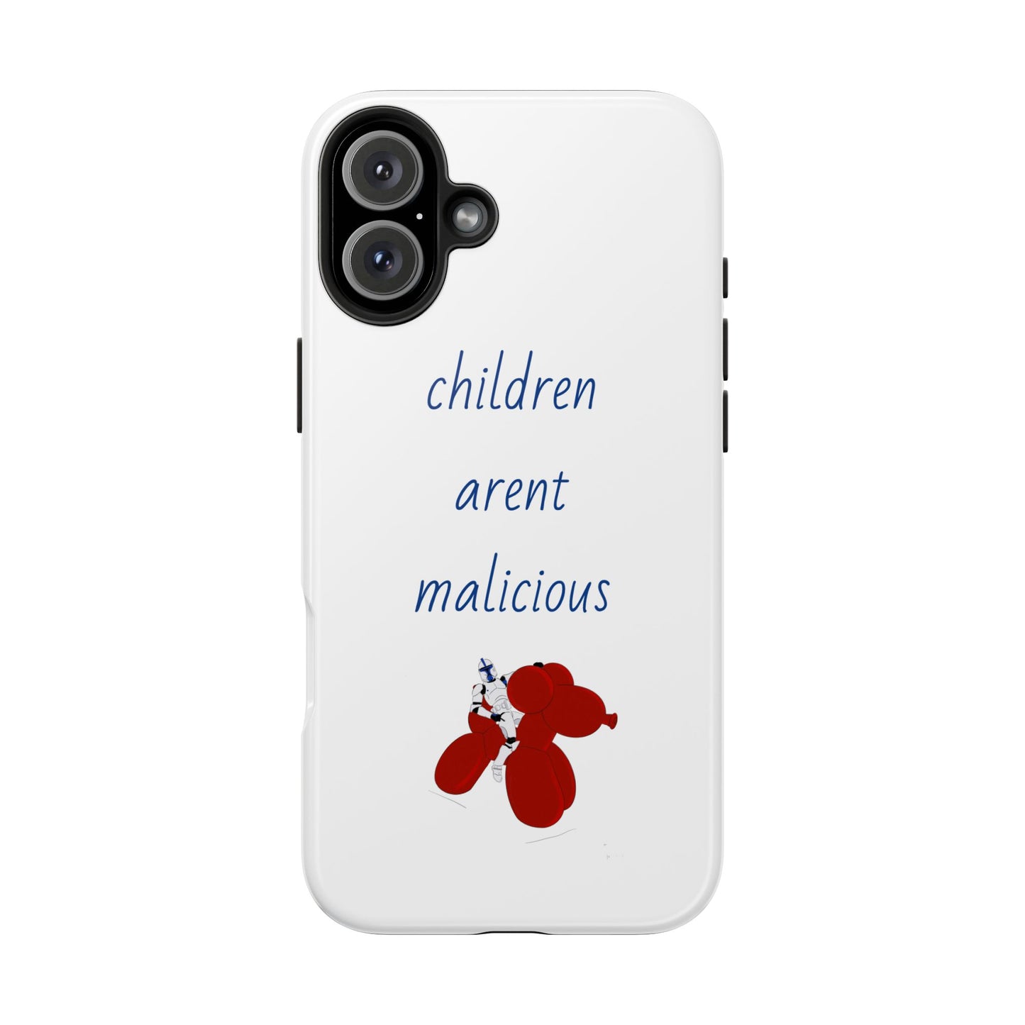 Balloon children Tough Phone Cases