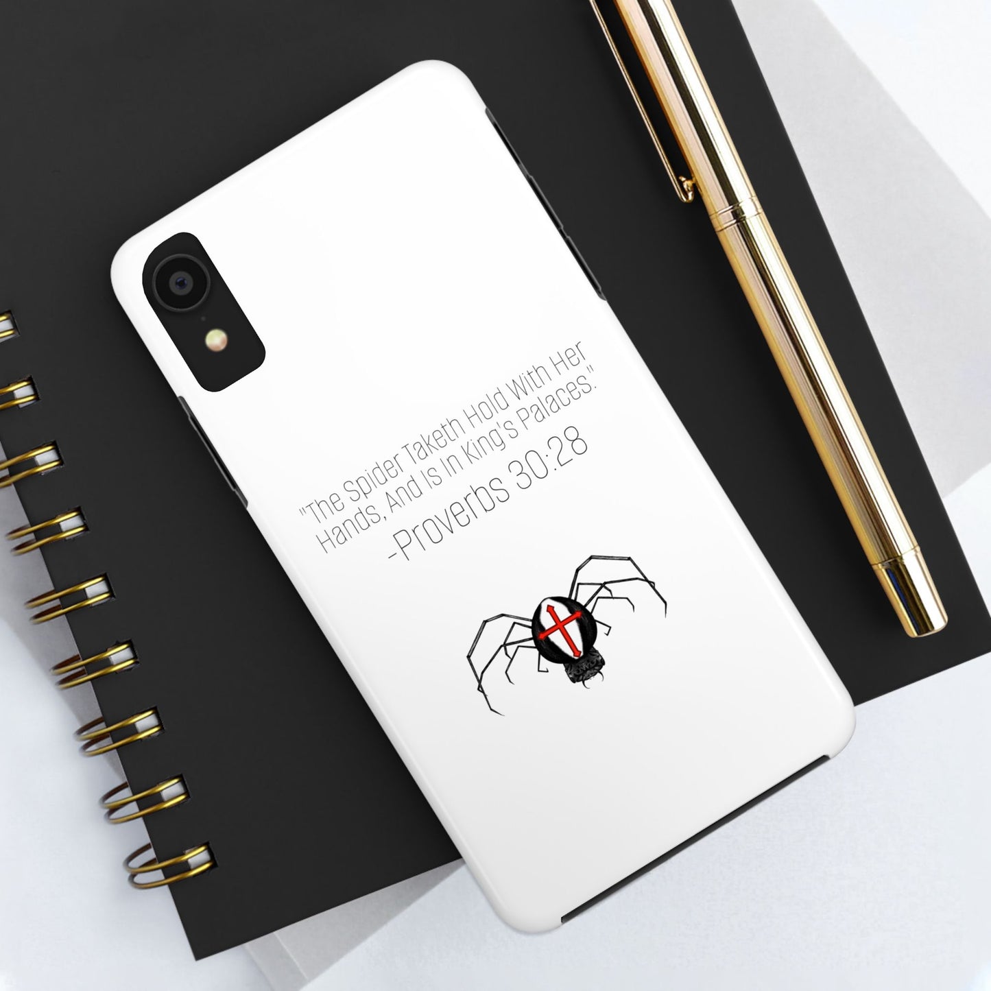 Cross spiderTough Phone Cases