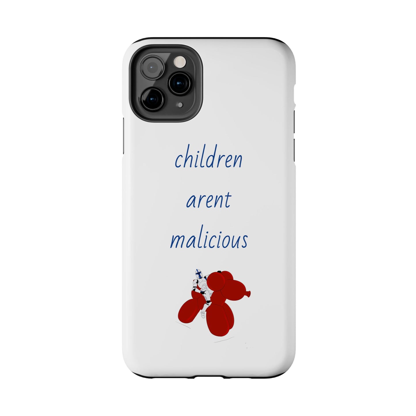 Balloon children Tough Phone Cases