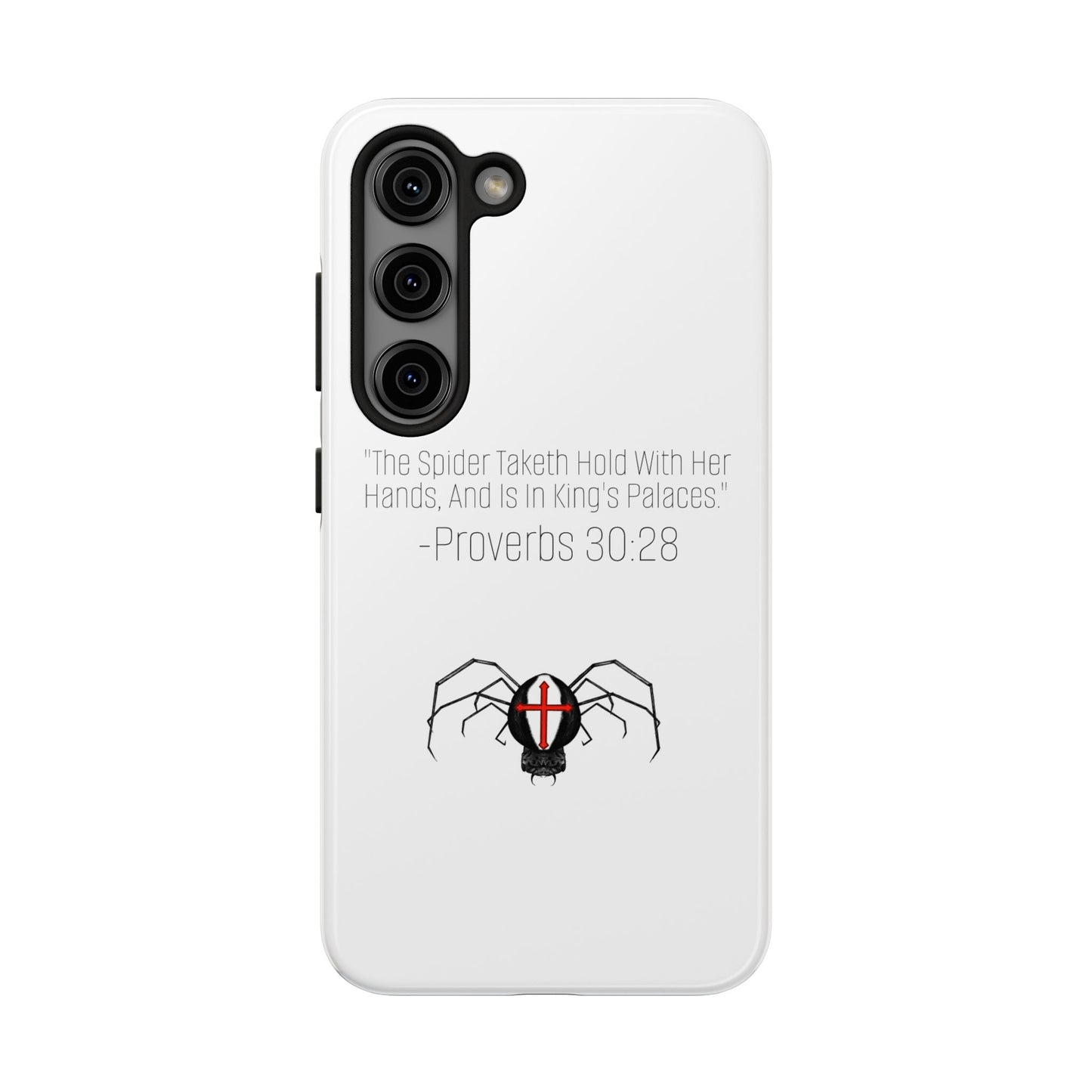 Cross spiderTough Phone Cases