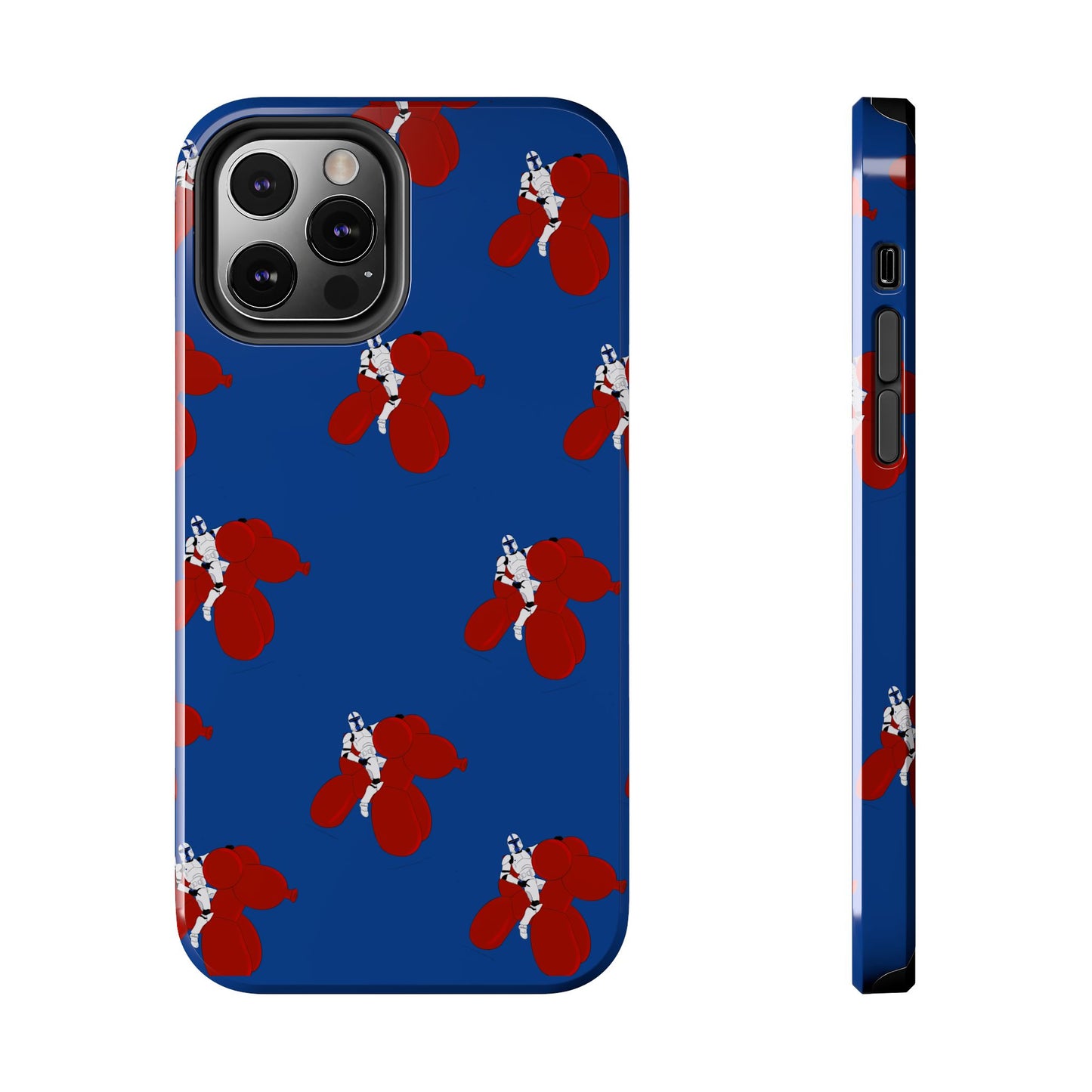 Balloon cowboy phone case