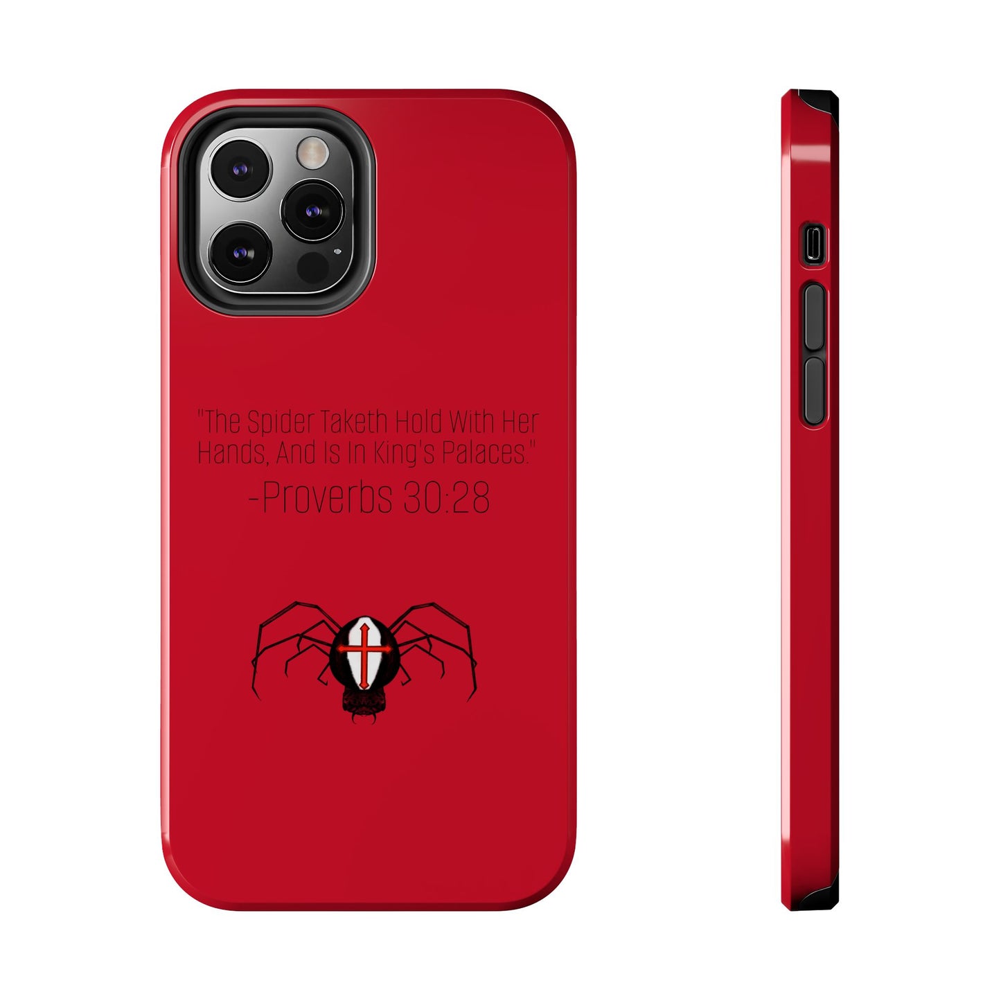 Cross spiderTough Phone Cases