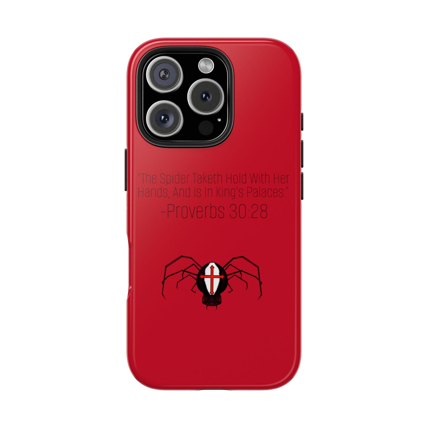 Cross spiderTough Phone Cases