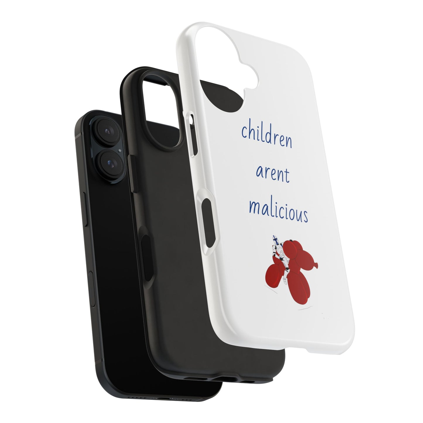 Balloon children Tough Phone Cases