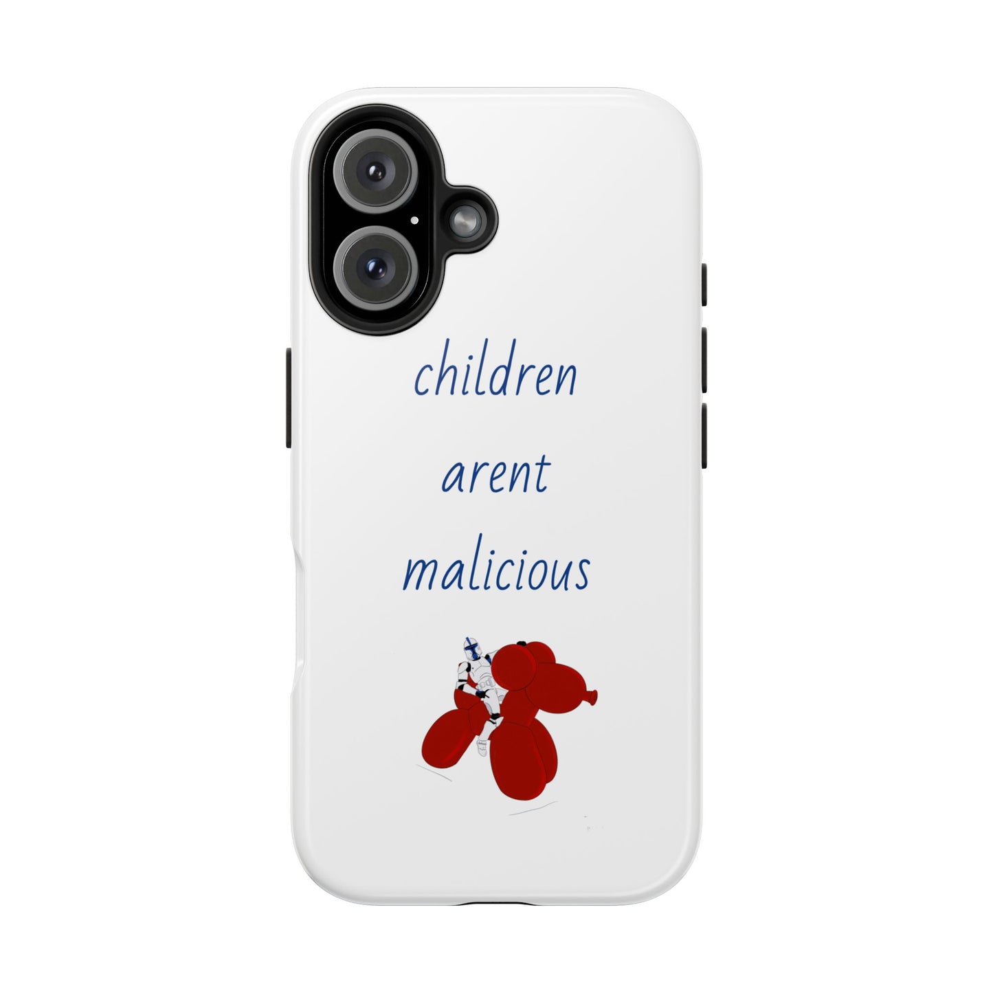 Balloon children Tough Phone Cases