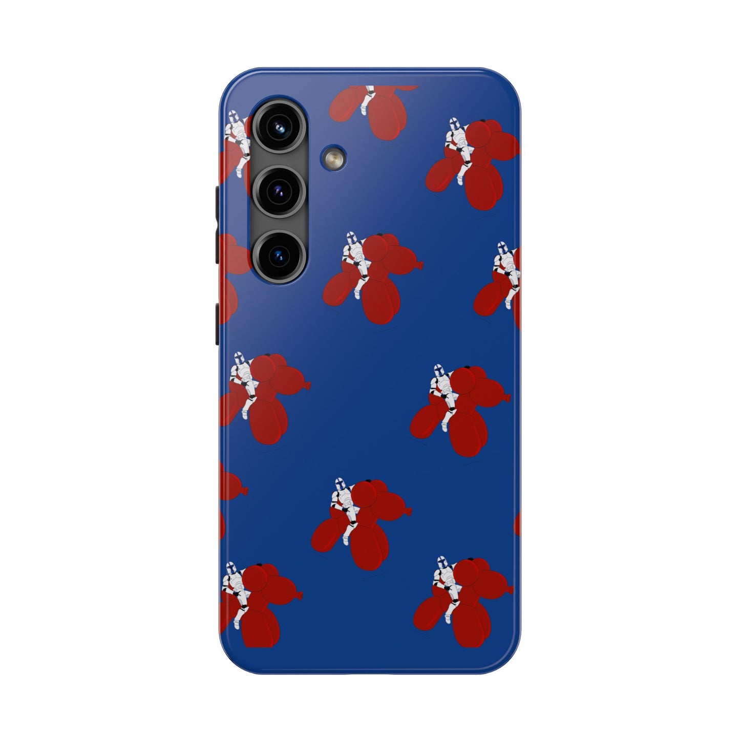 Balloon cowboy phone case