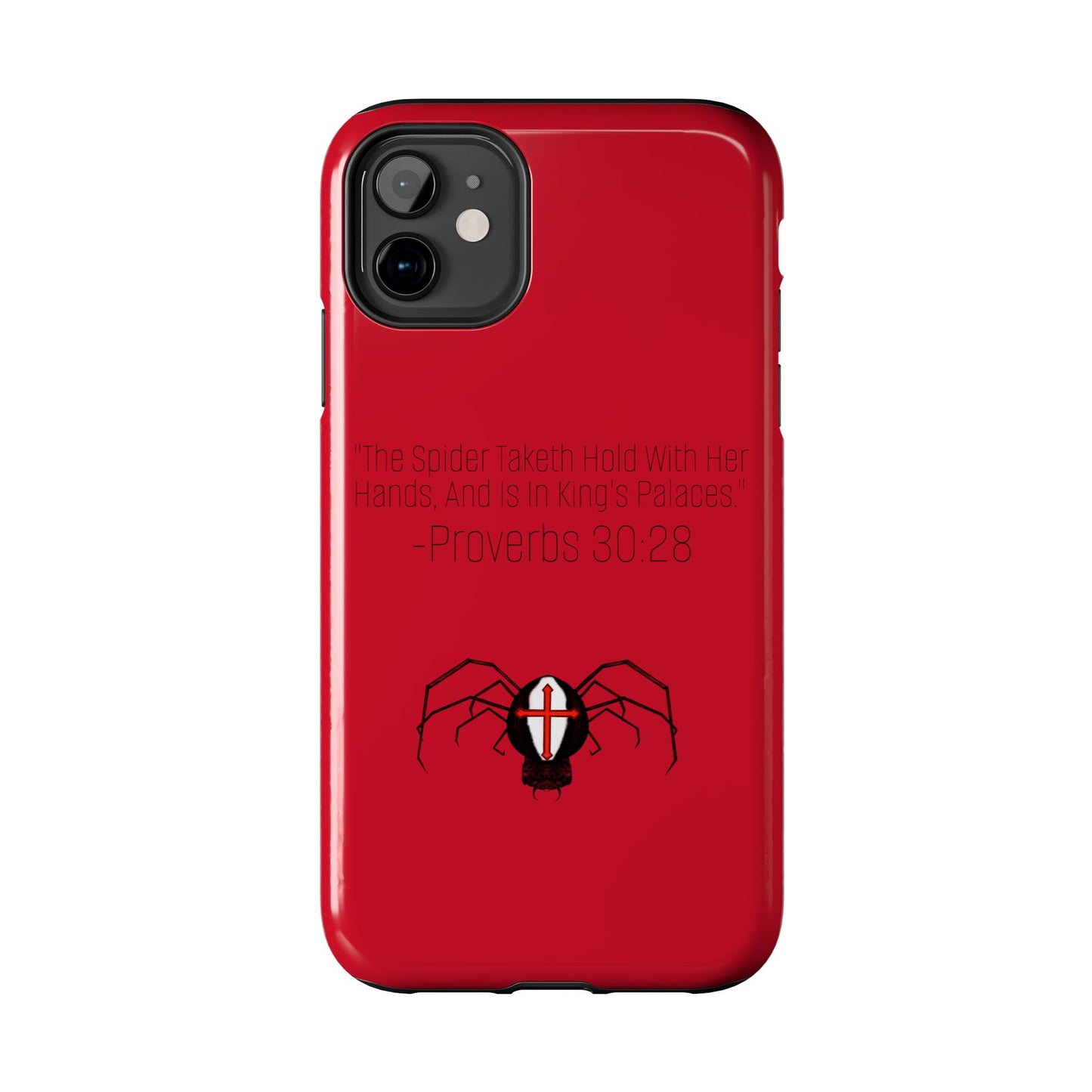 Cross spiderTough Phone Cases