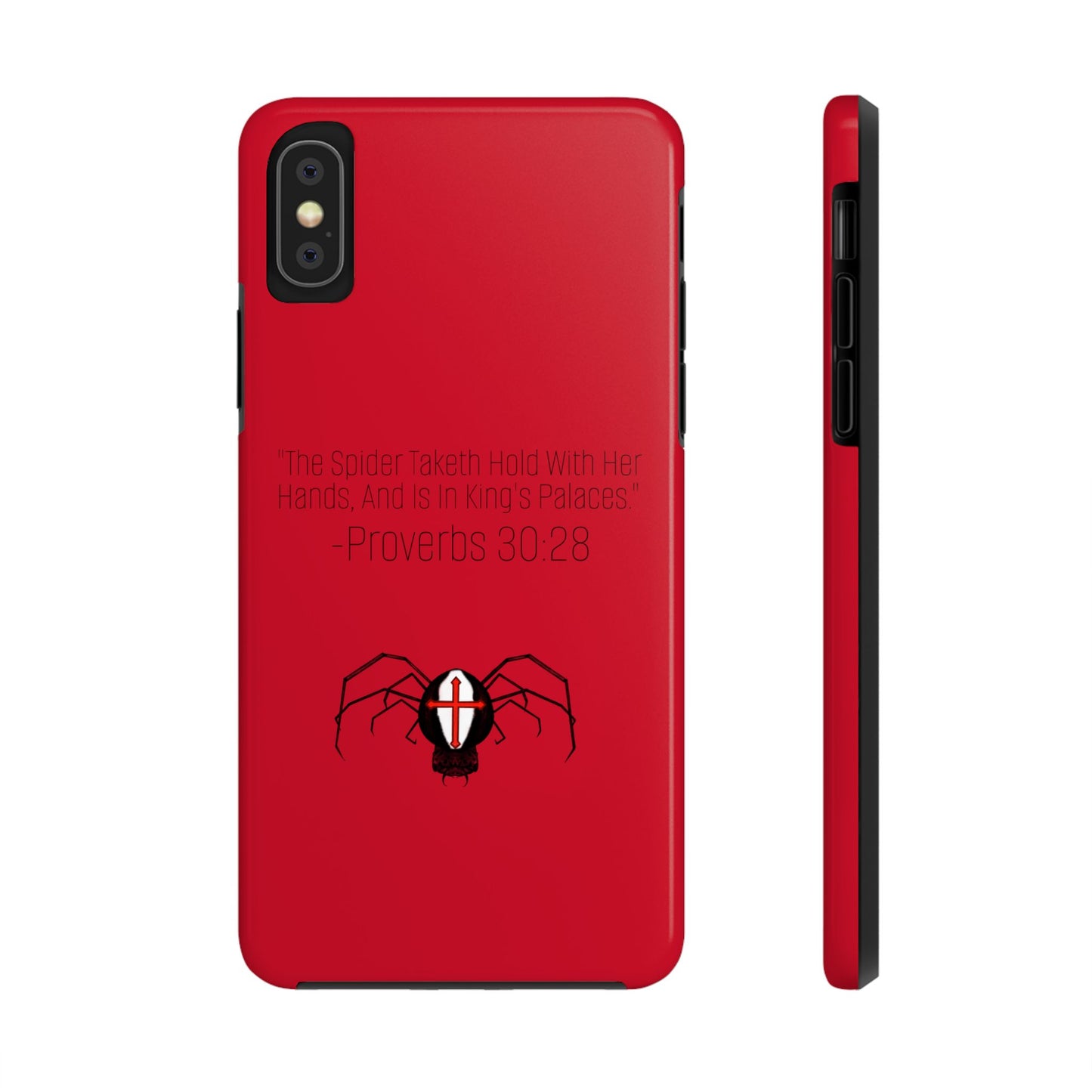 Cross spiderTough Phone Cases