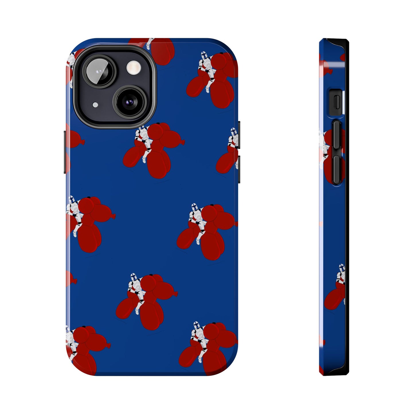 Balloon cowboy phone case