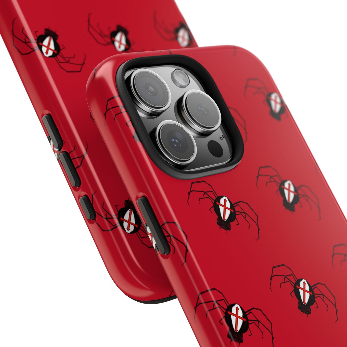 Cross spider phone case