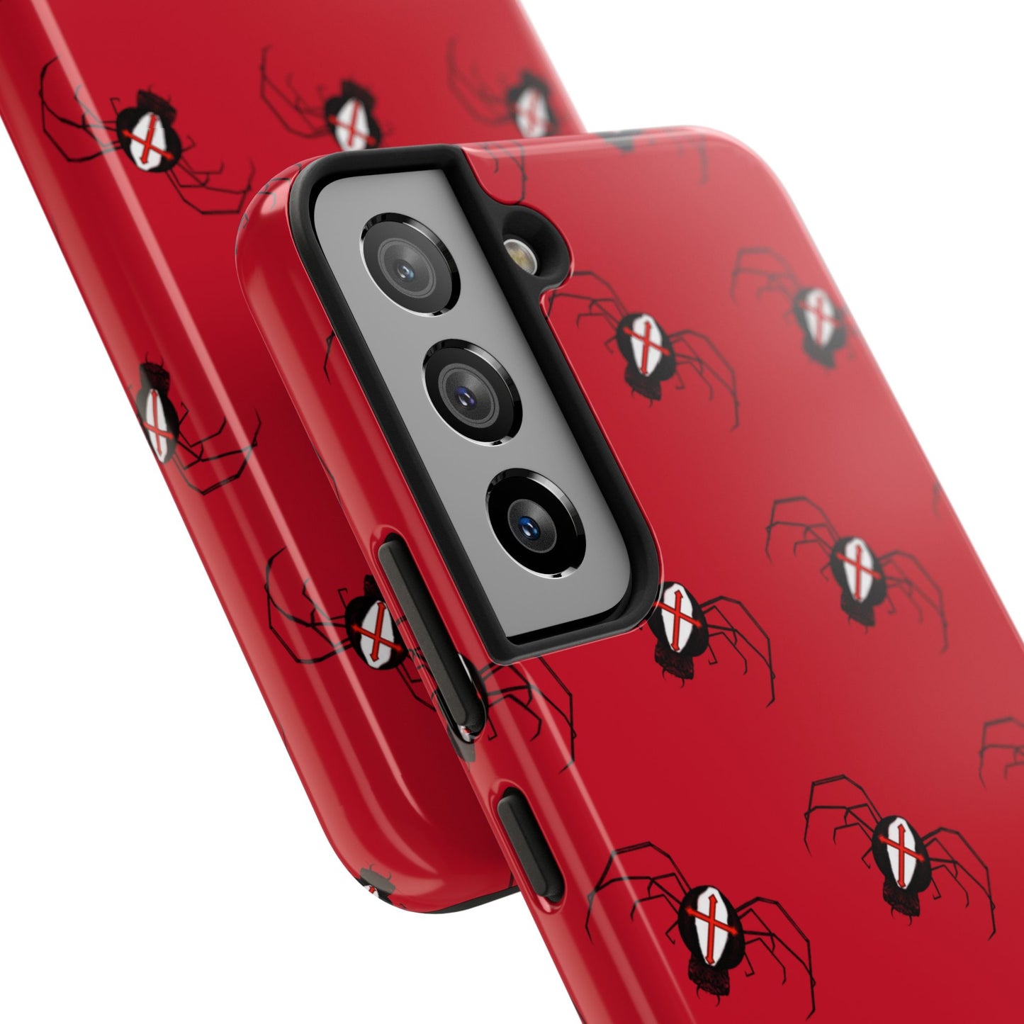 Cross spider phone case