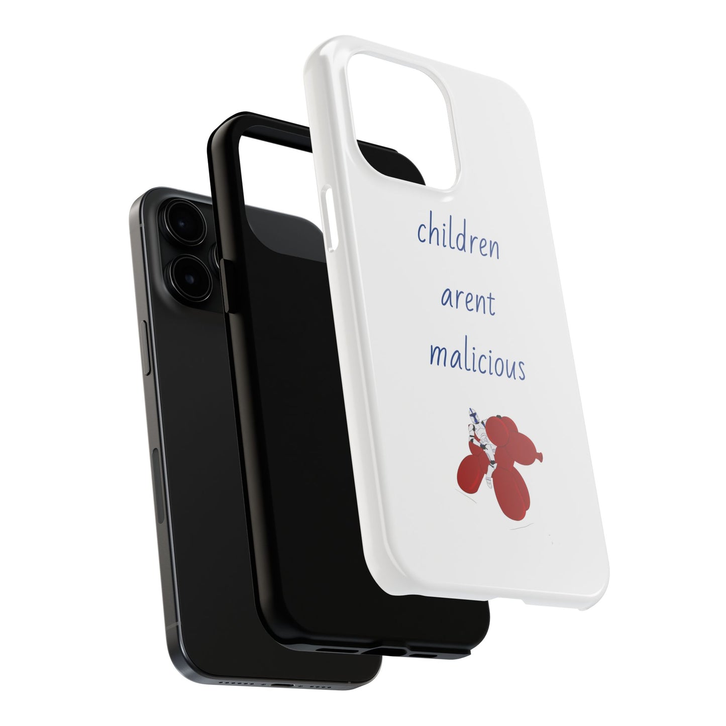 Balloon children Tough Phone Cases