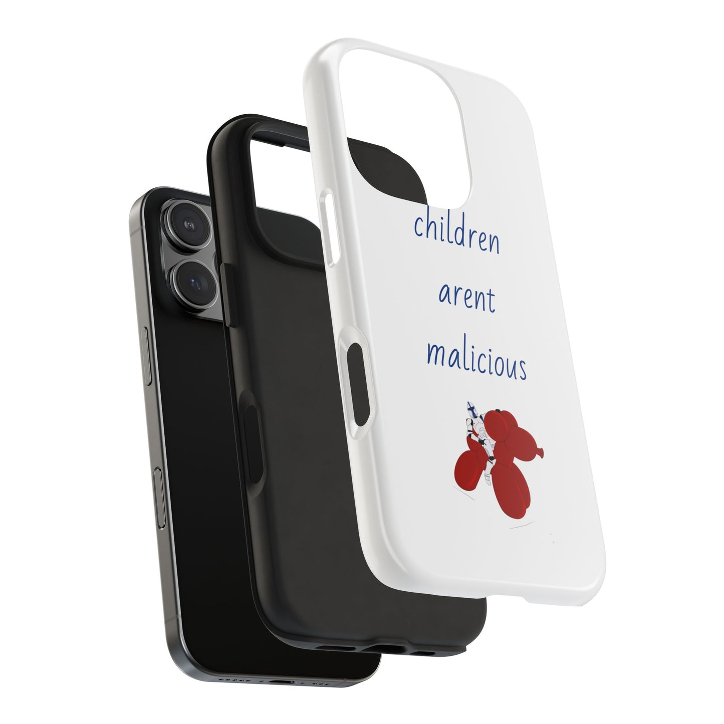 Balloon children Tough Phone Cases