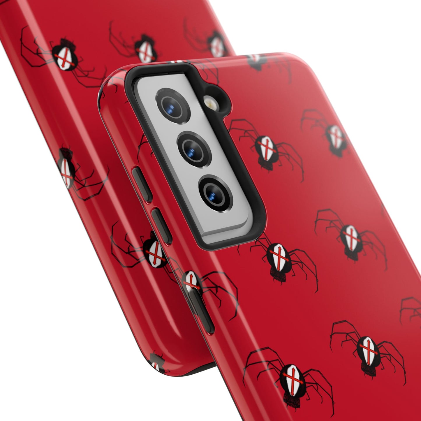 Cross spider phone case