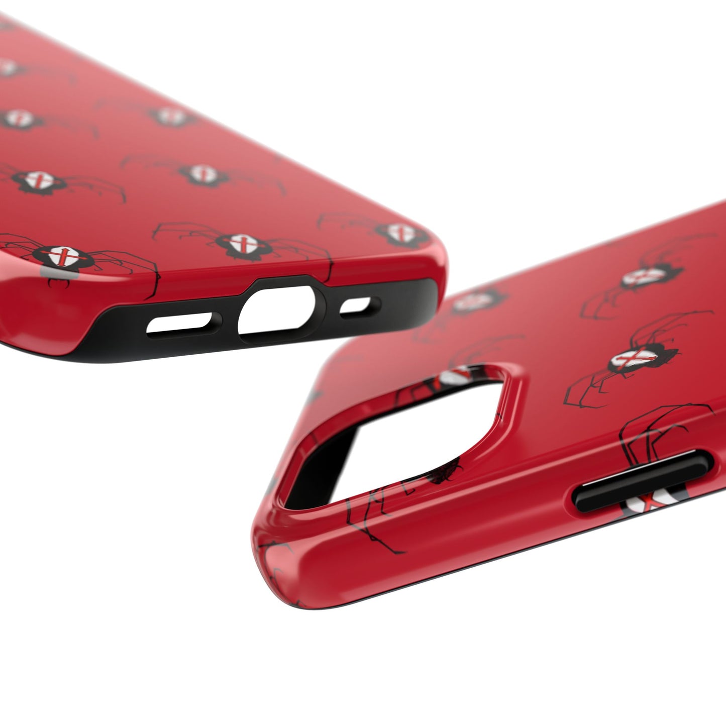 Cross spider phone case