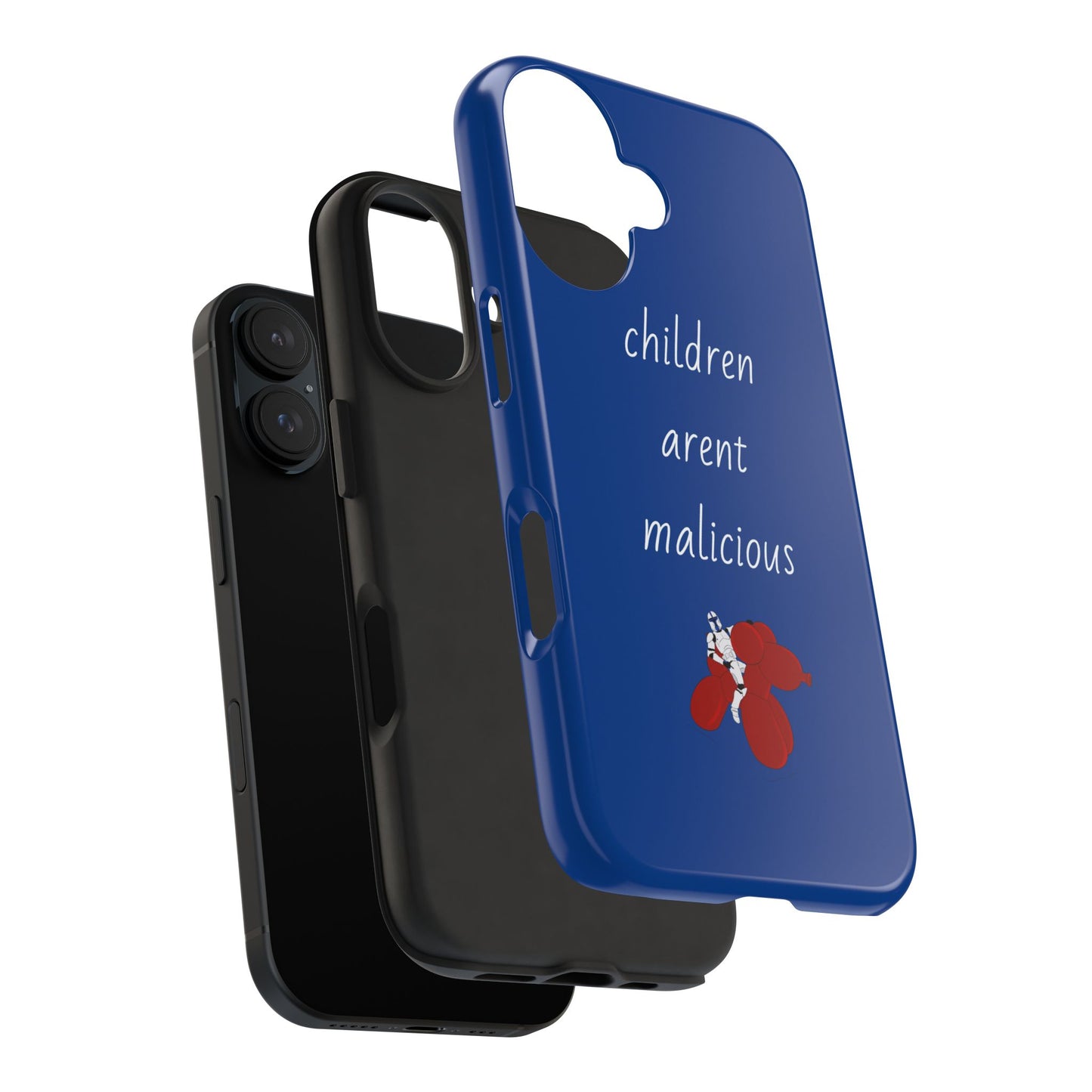 Balloon children Tough Phone Cases