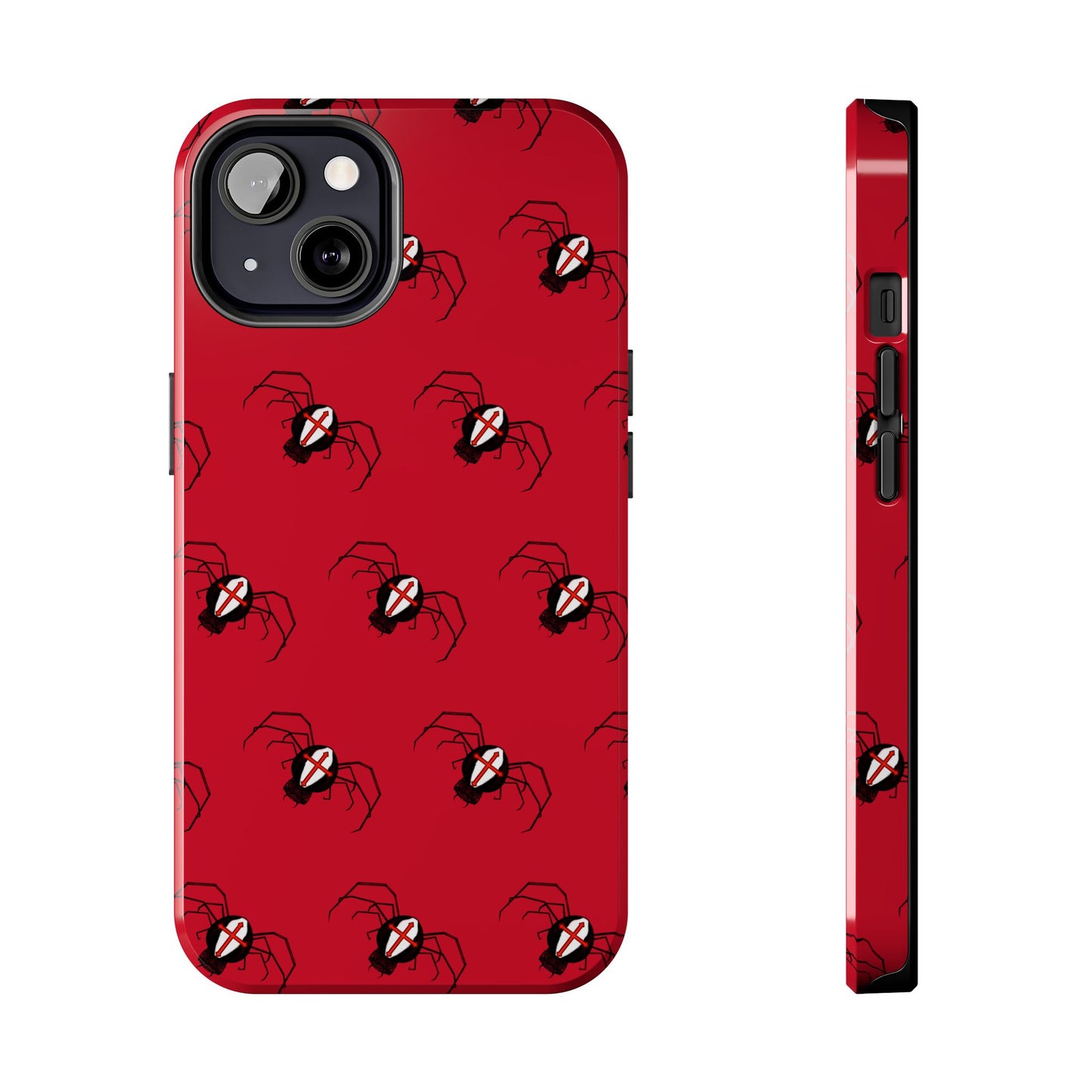 Cross spider phone case