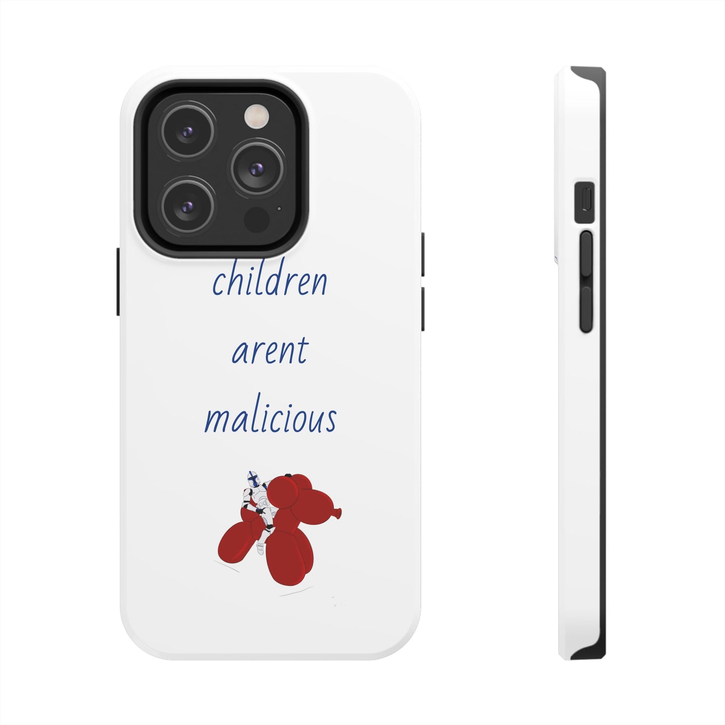 Balloon children Tough Phone Cases