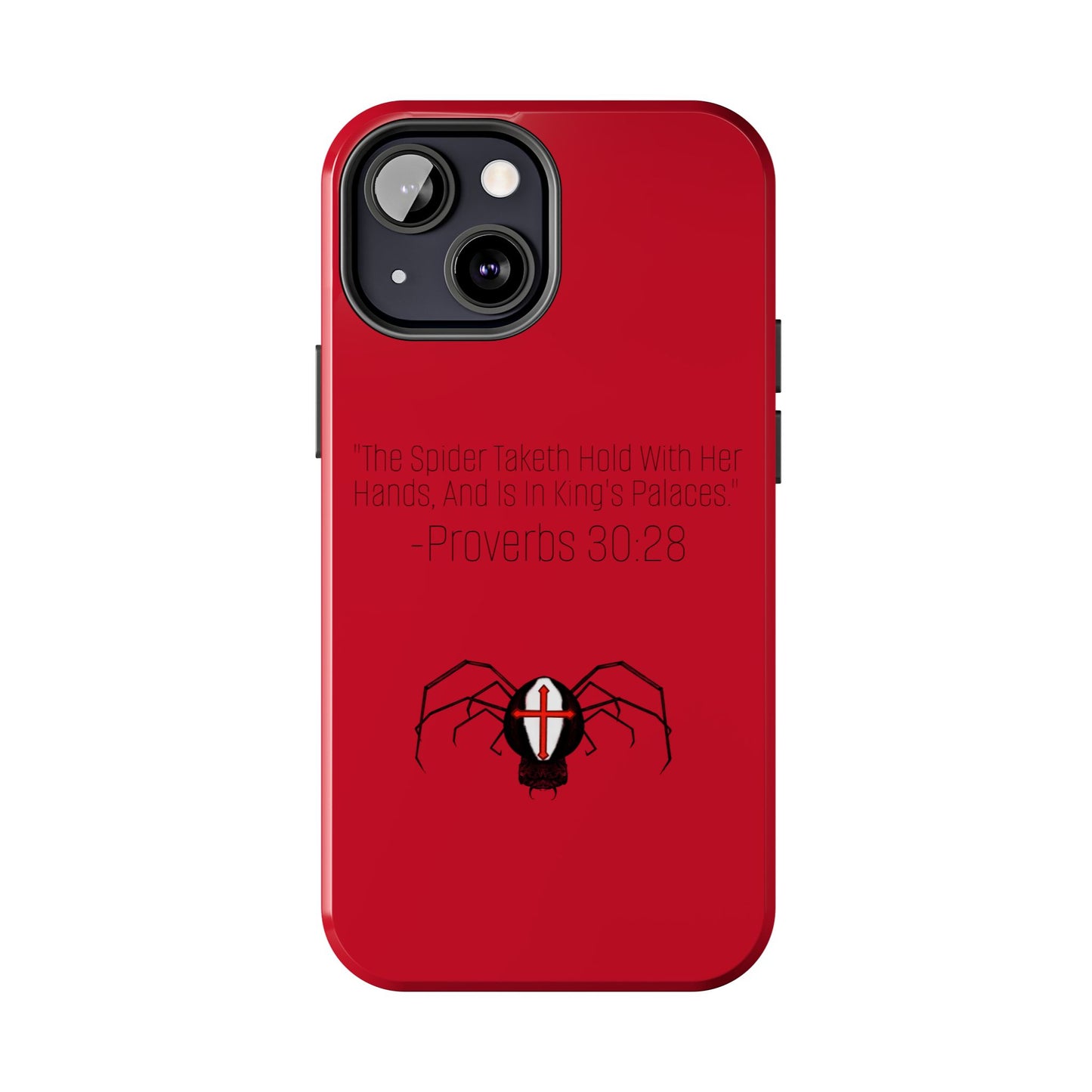 Cross spiderTough Phone Cases