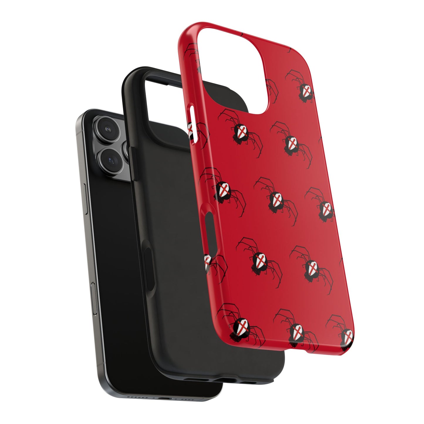 Cross spider phone case