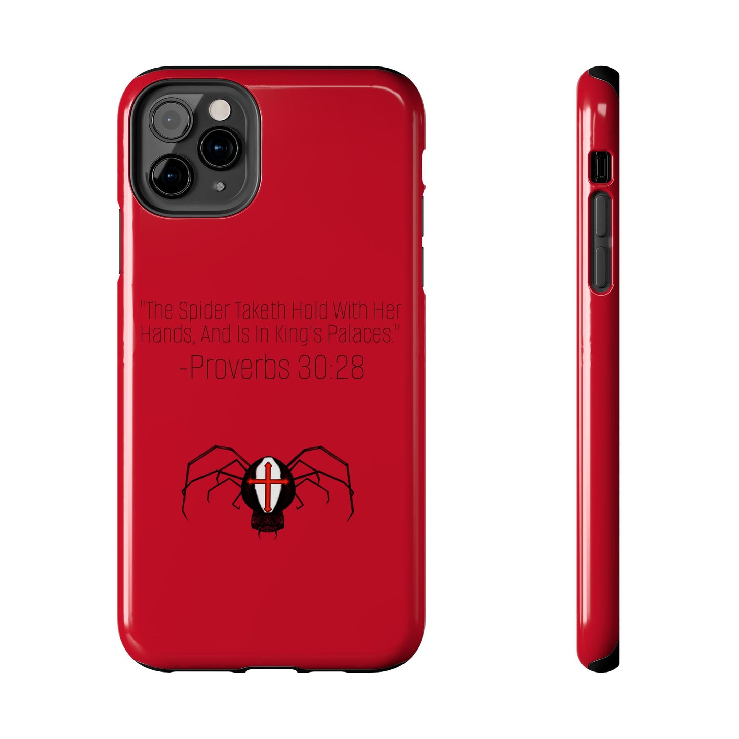 Cross spiderTough Phone Cases