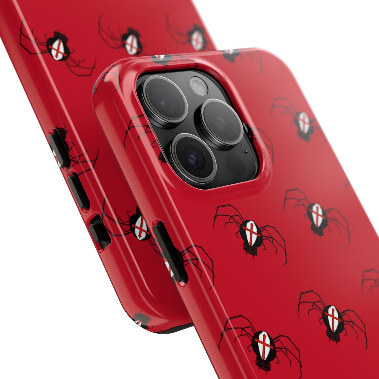 Cross spider phone case