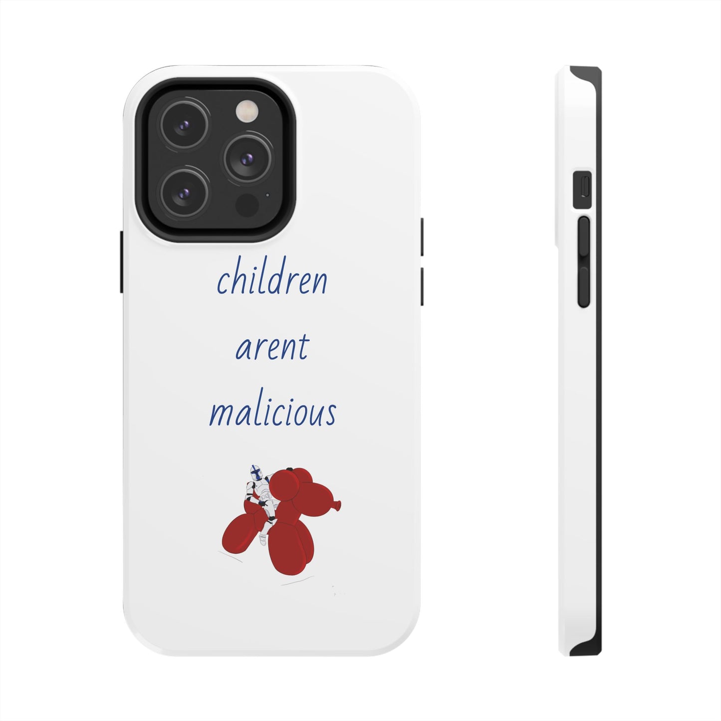 Balloon children Tough Phone Cases