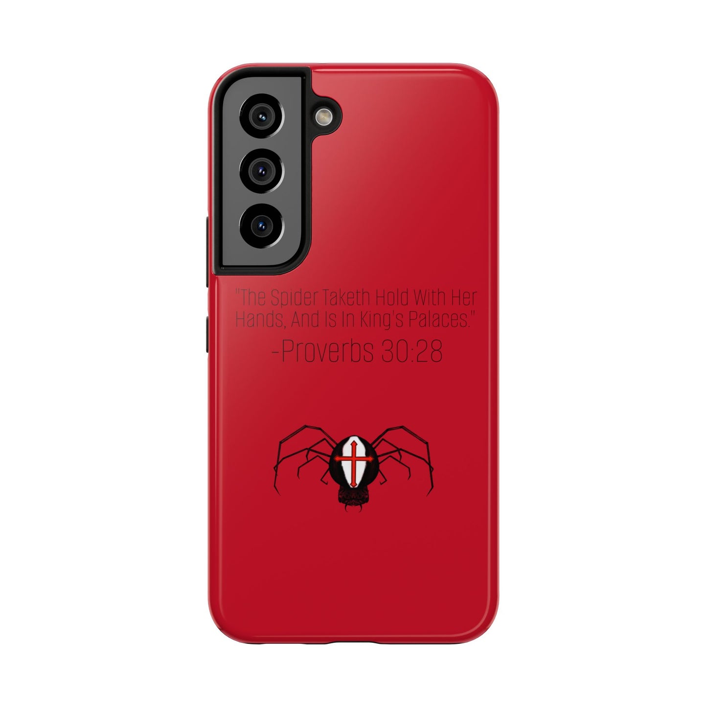 Cross spiderTough Phone Cases