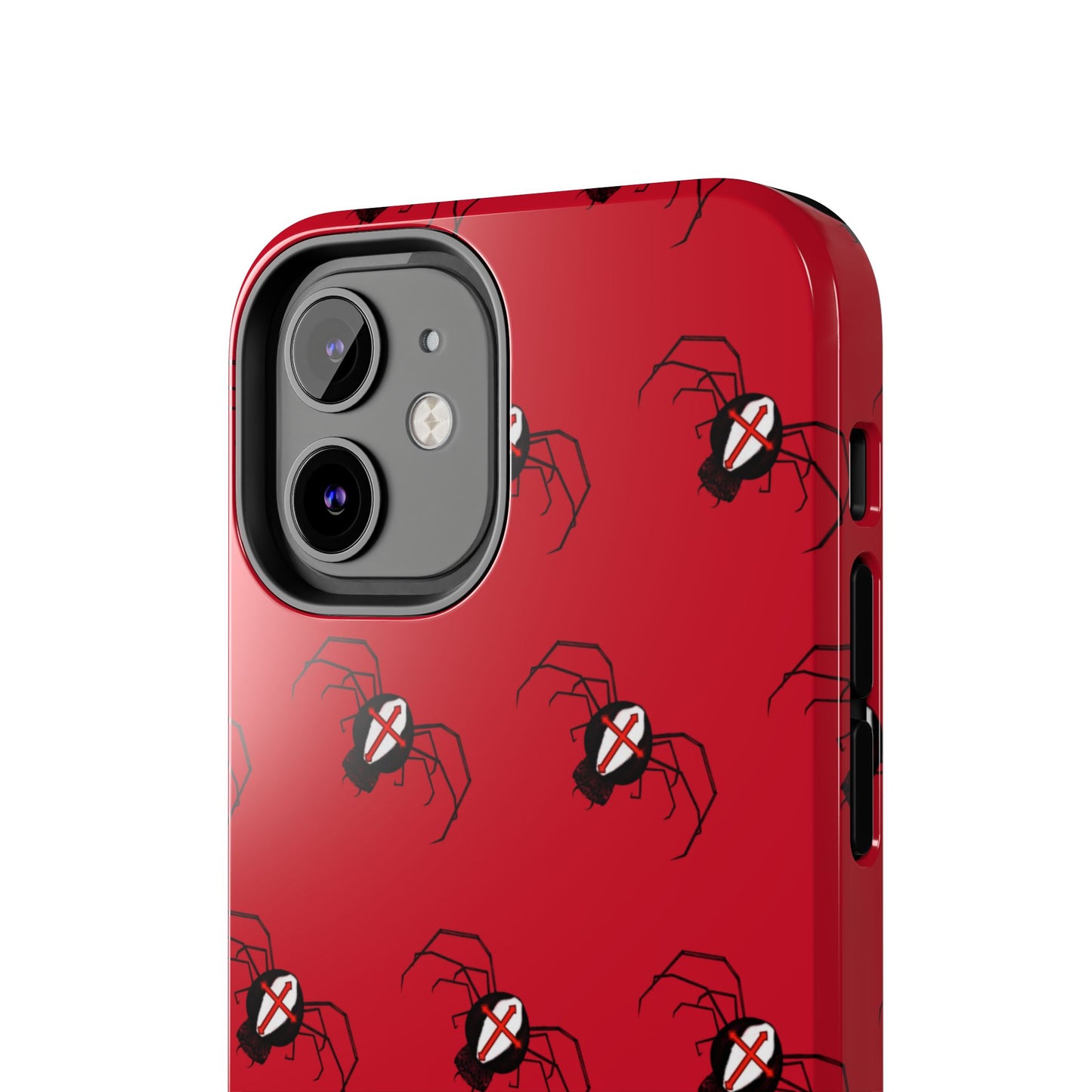 Cross spider phone case