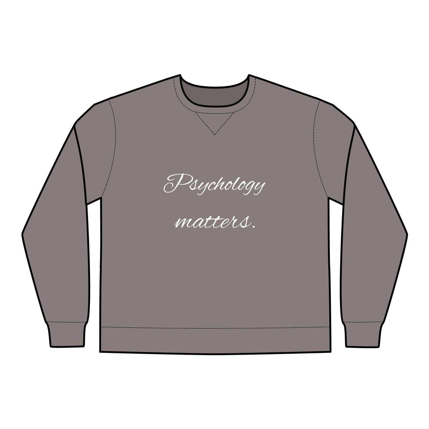 Psychology matters Garment Dyed Crewneck Sweatshirt