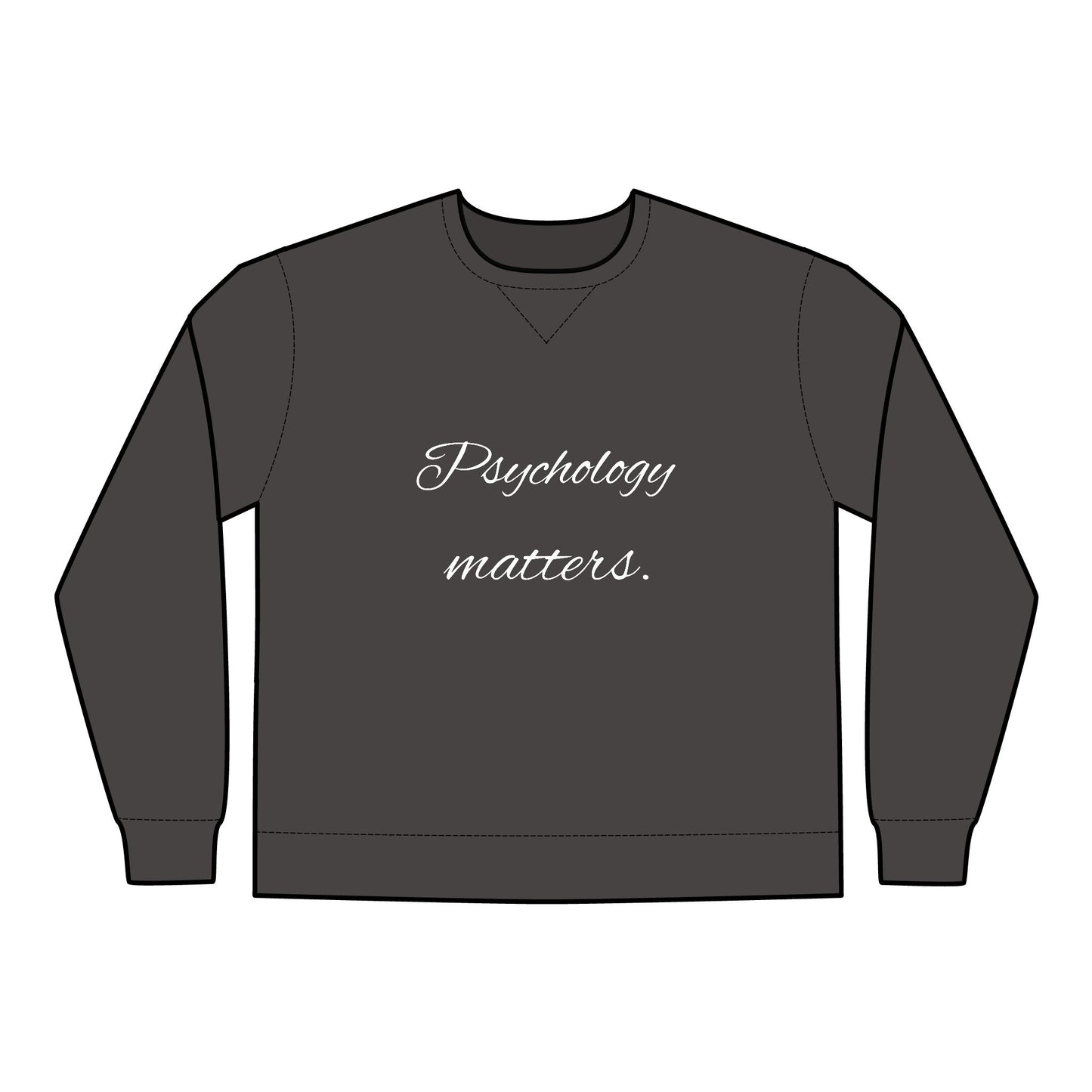 Psychology matters Garment Dyed Crewneck Sweatshirt