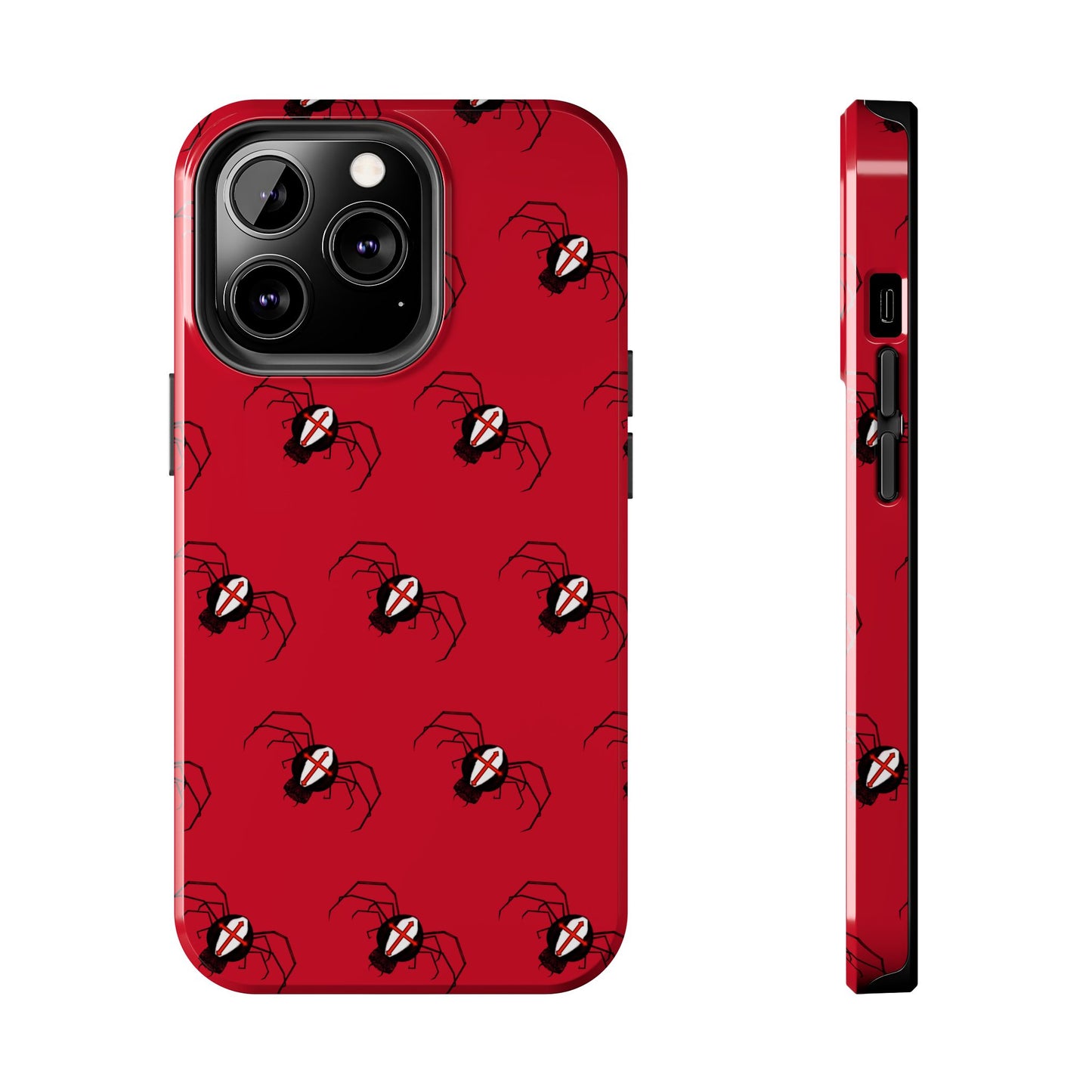 Cross spider phone case