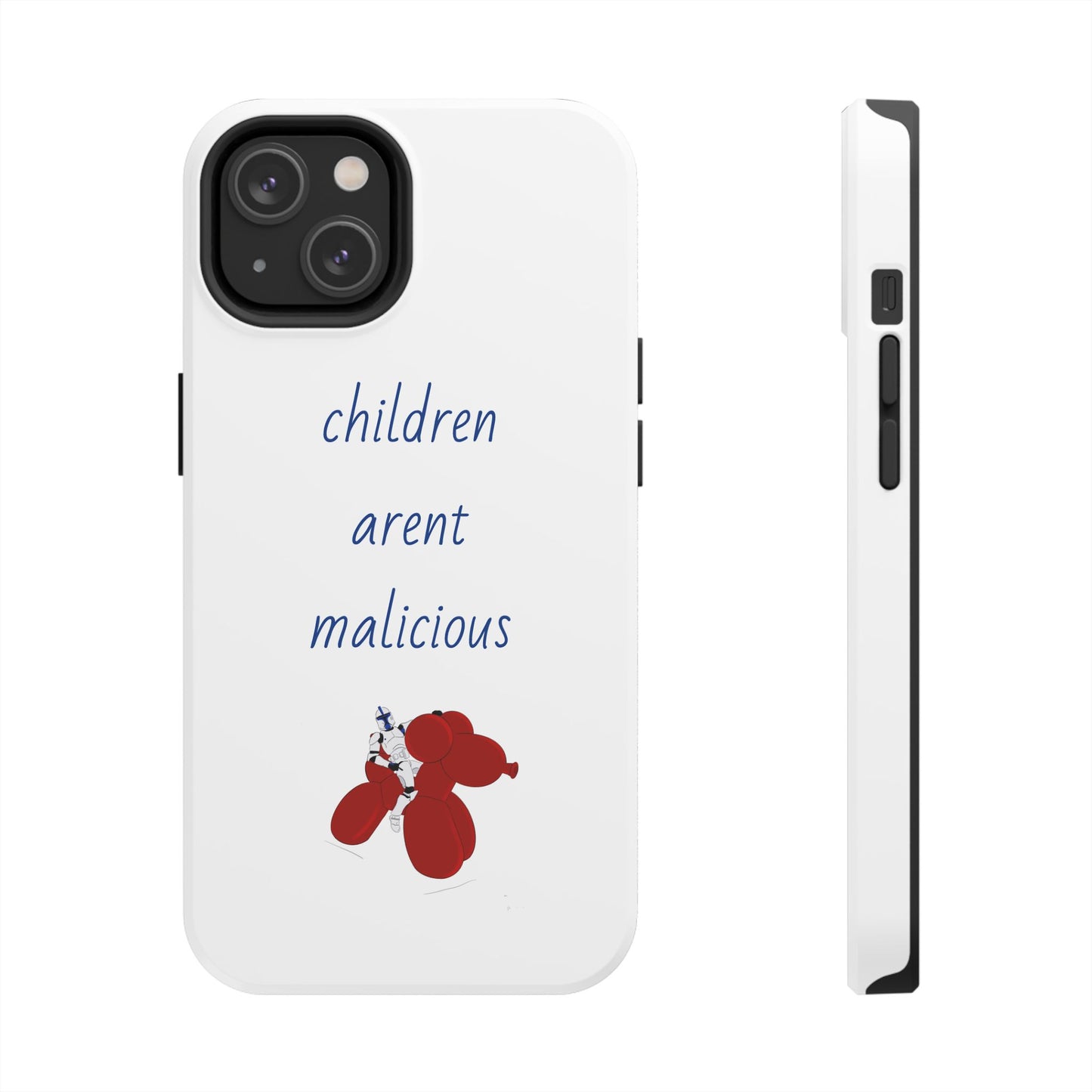 Balloon children Tough Phone Cases