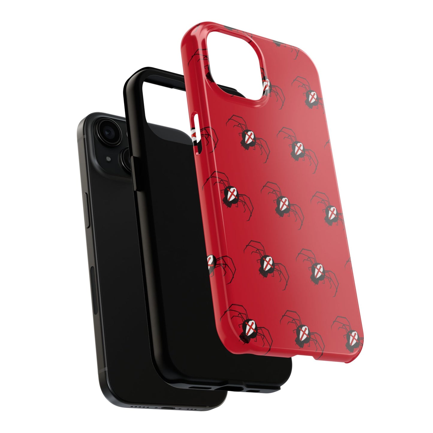 Cross spider phone case