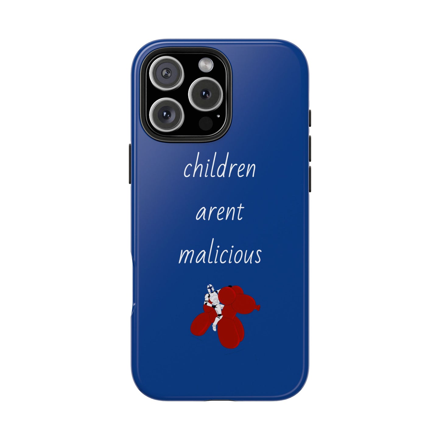 Balloon children Tough Phone Cases