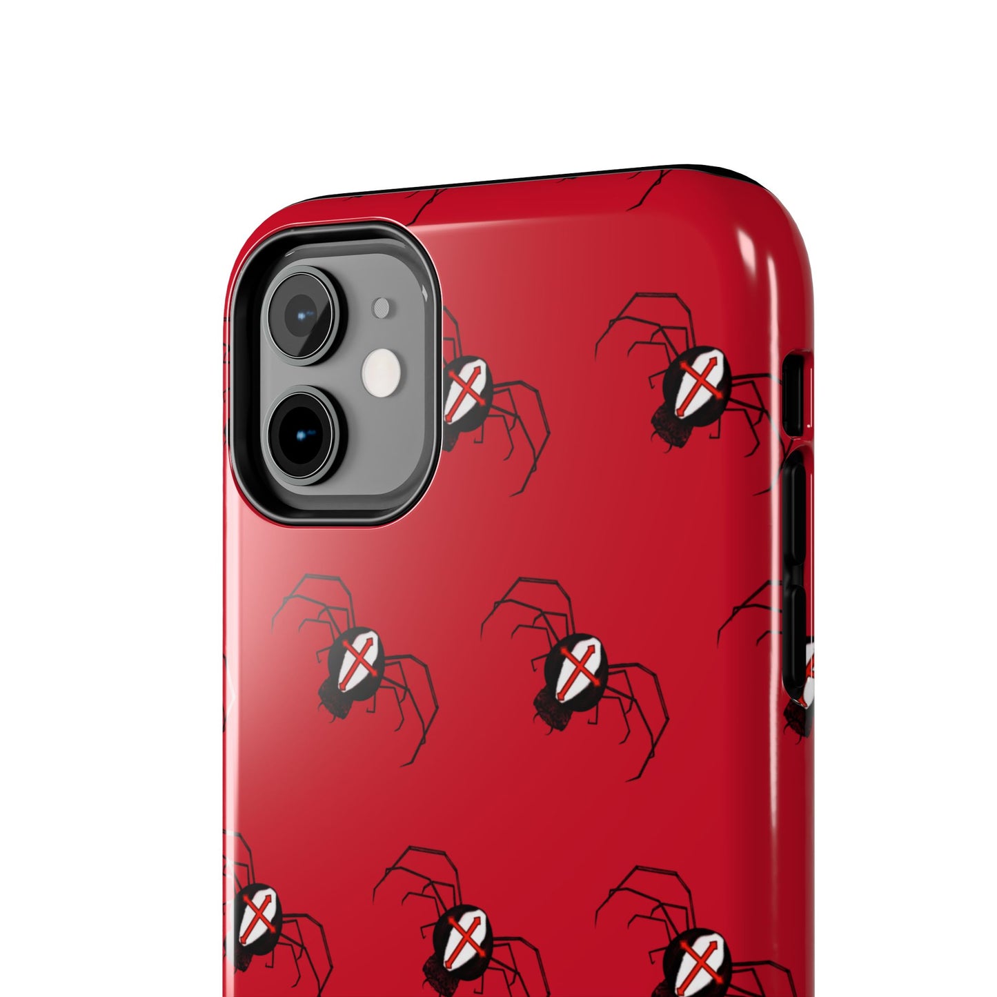 Cross spider phone case