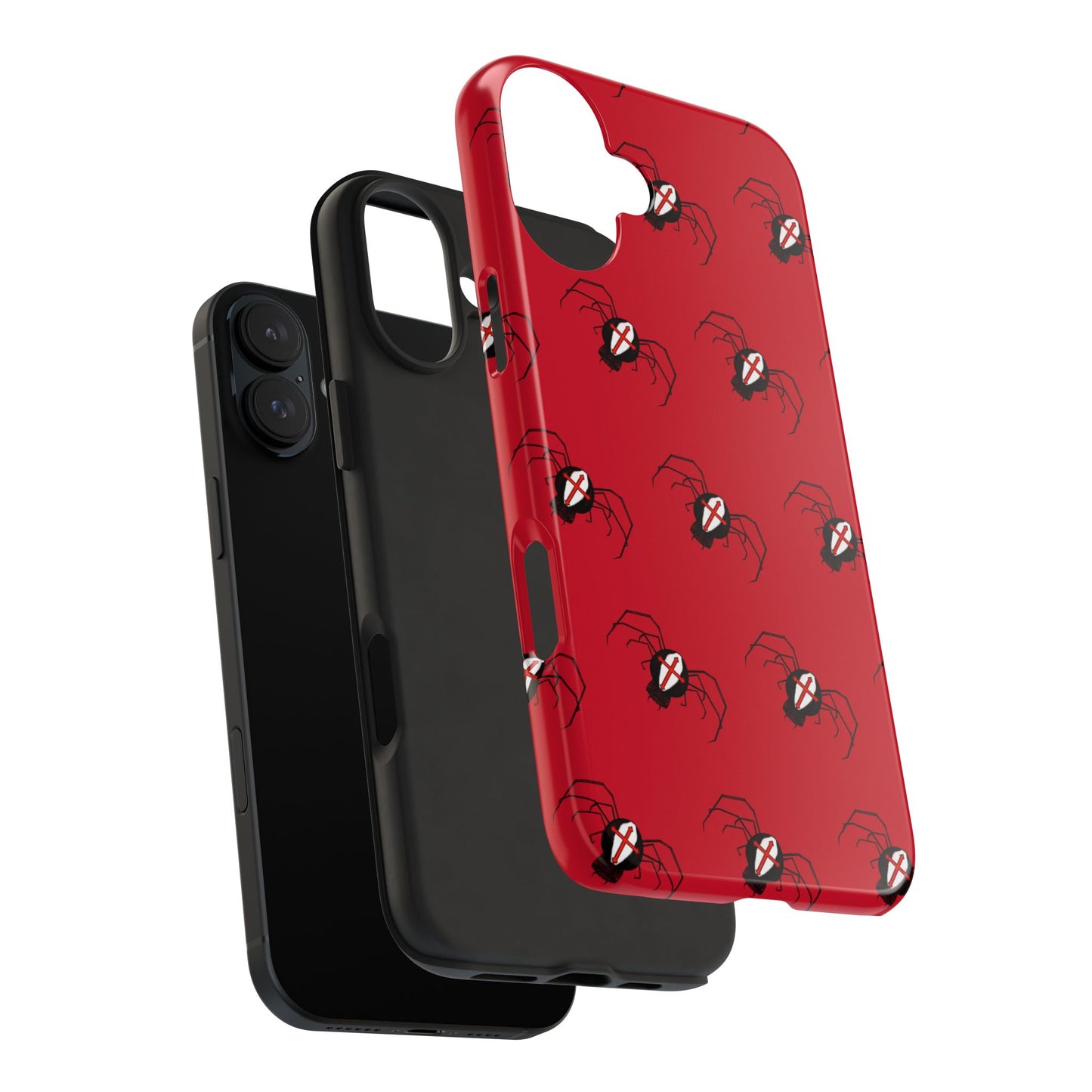 Cross spider phone case