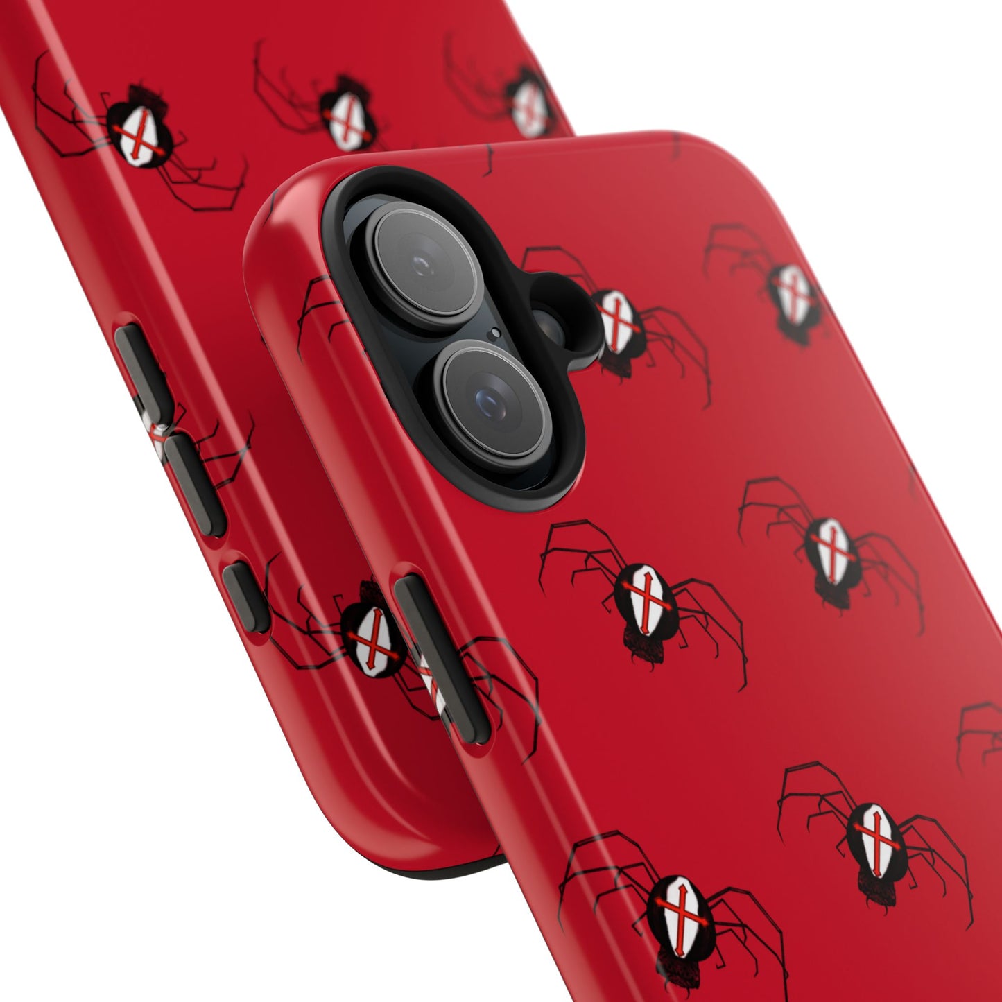 Cross spider phone case