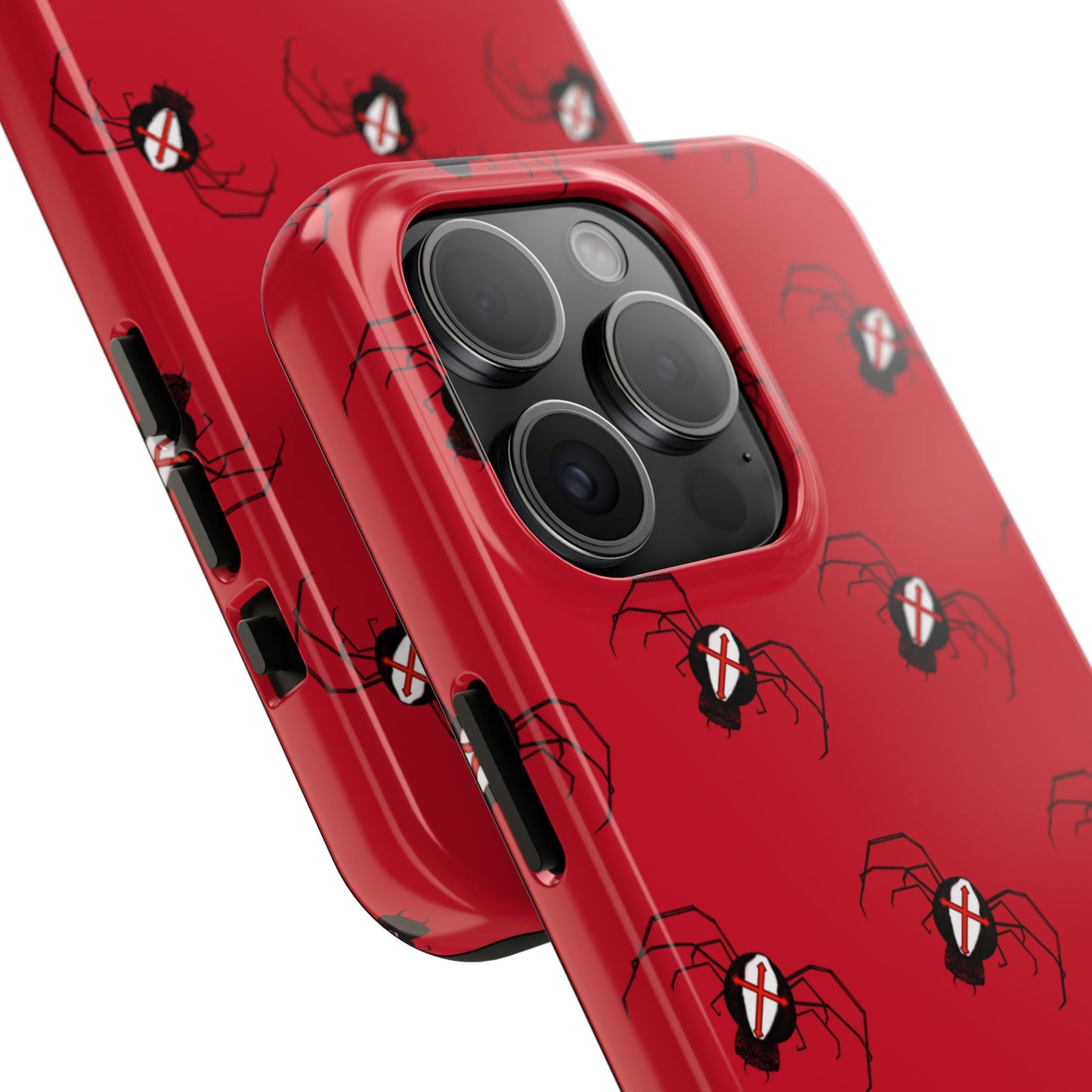 Cross spider phone case